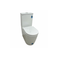 Back to Wall Toilet Rimless Glossy White, Gloss White