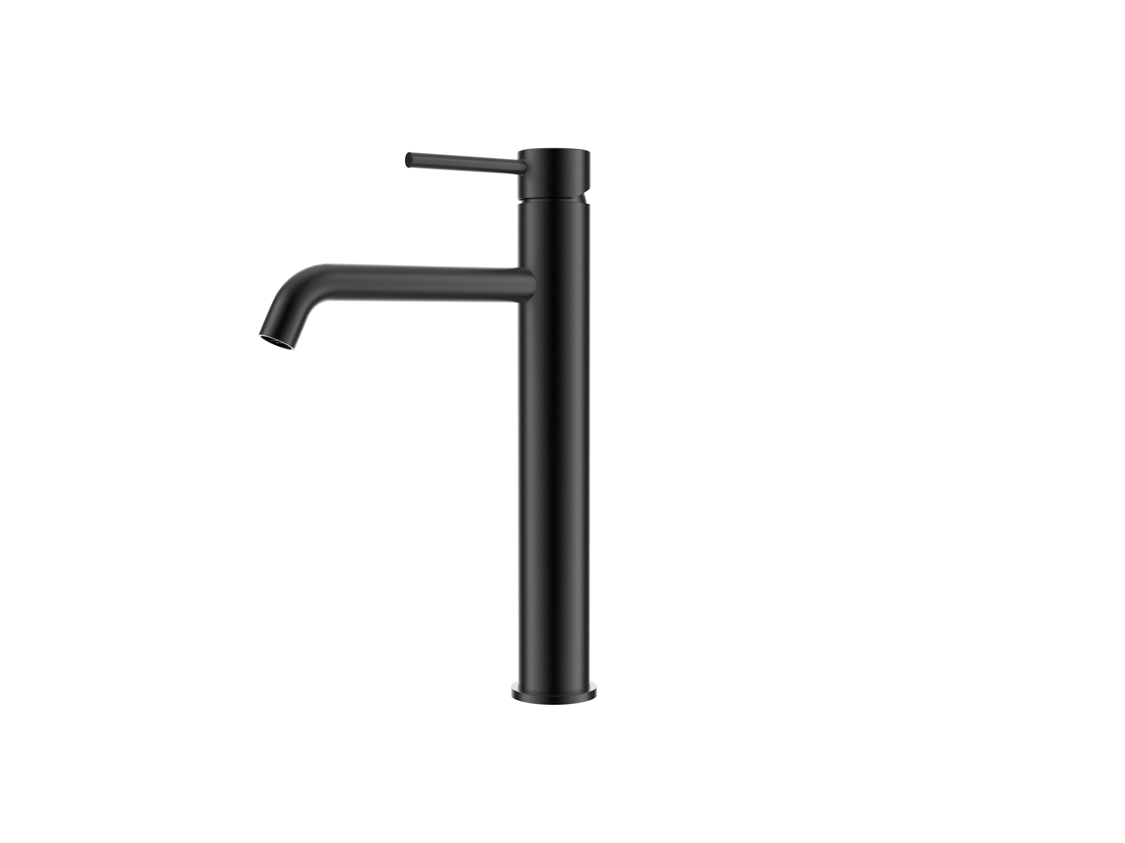 Axis Tall Basin Mixer, Matt Black