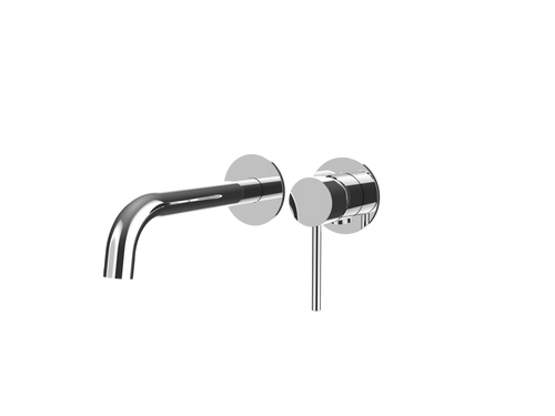 Axis Basin & Bath Mixer, Chrome