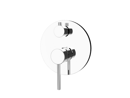 Axis Shower Mixer with Diverter, Chrome