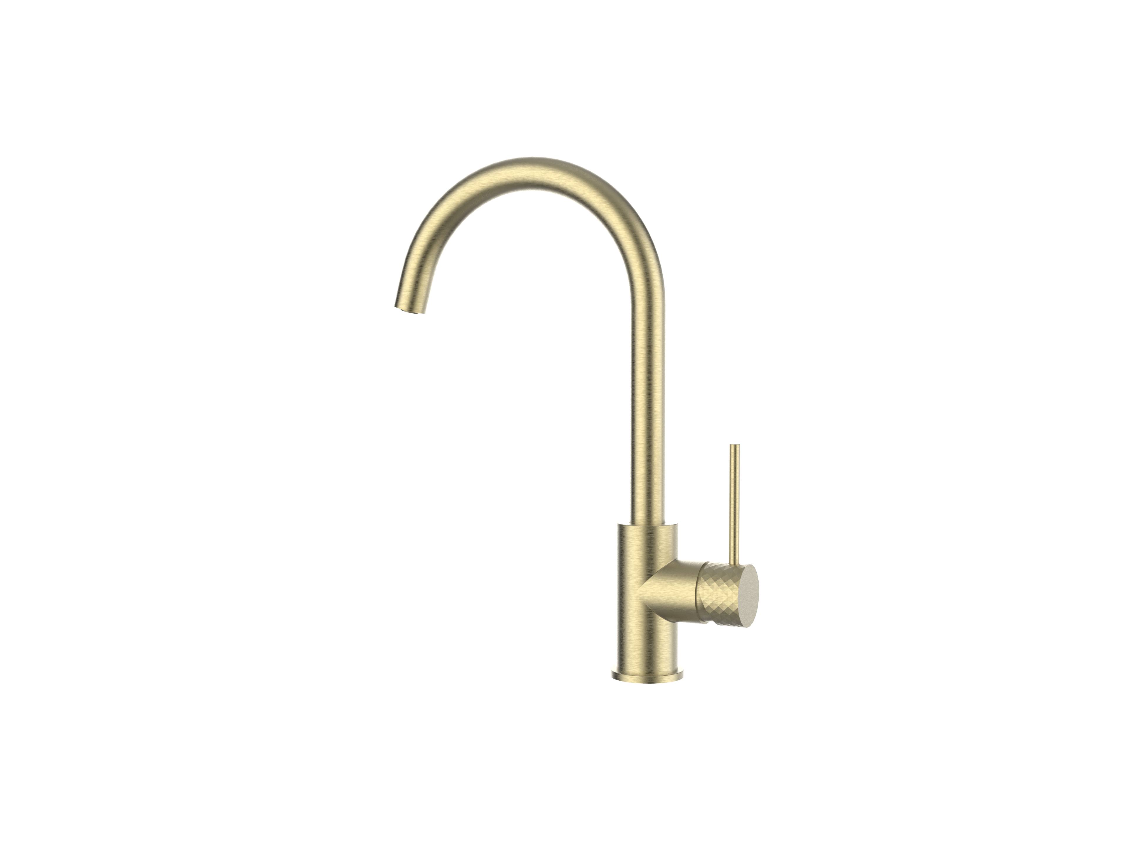 Noxara Sink Mixer, Brushed Gold