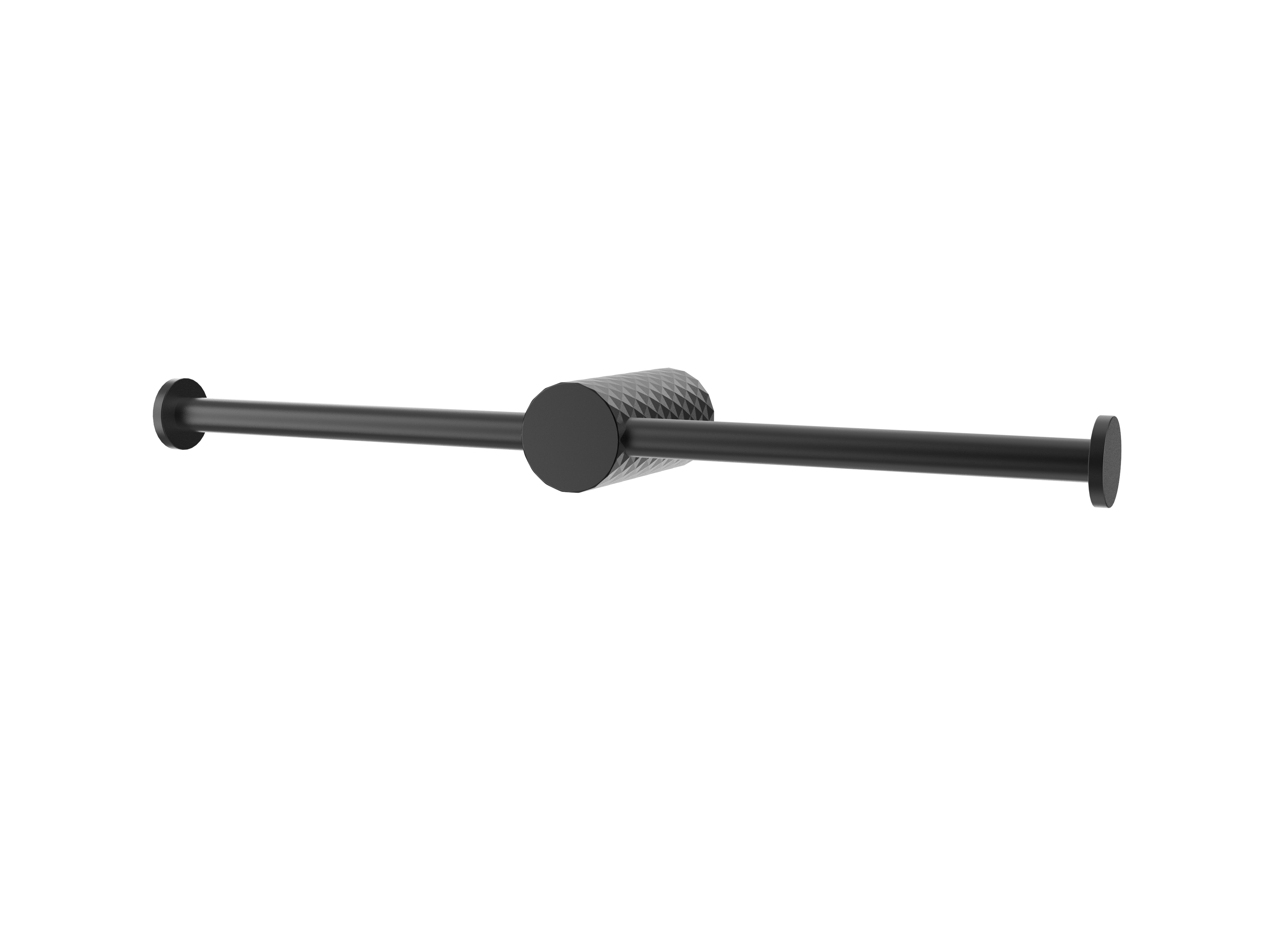 Noxara Toilet Paper Holder, Matt Black