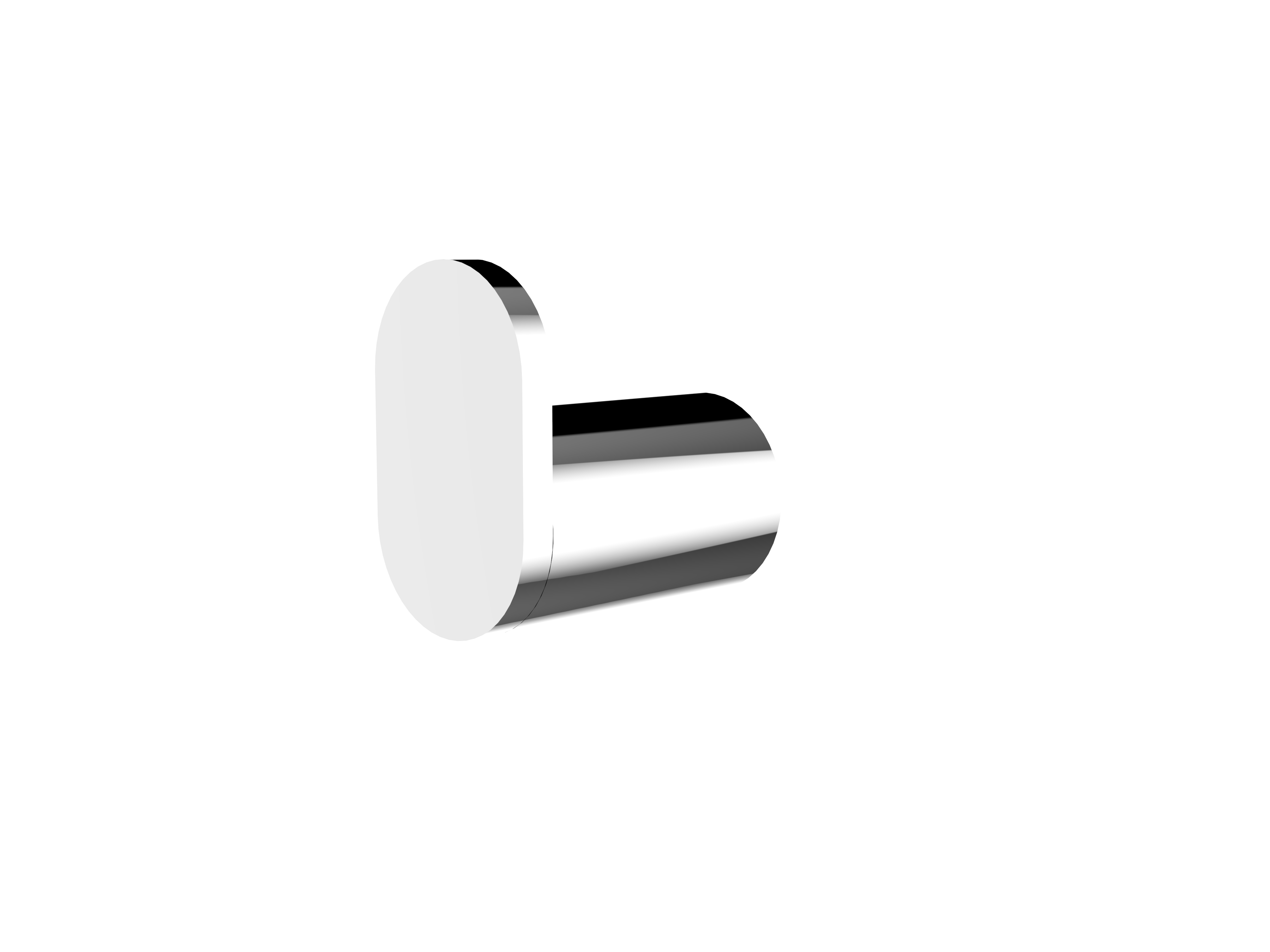 Équil Robe Hook, Chrome