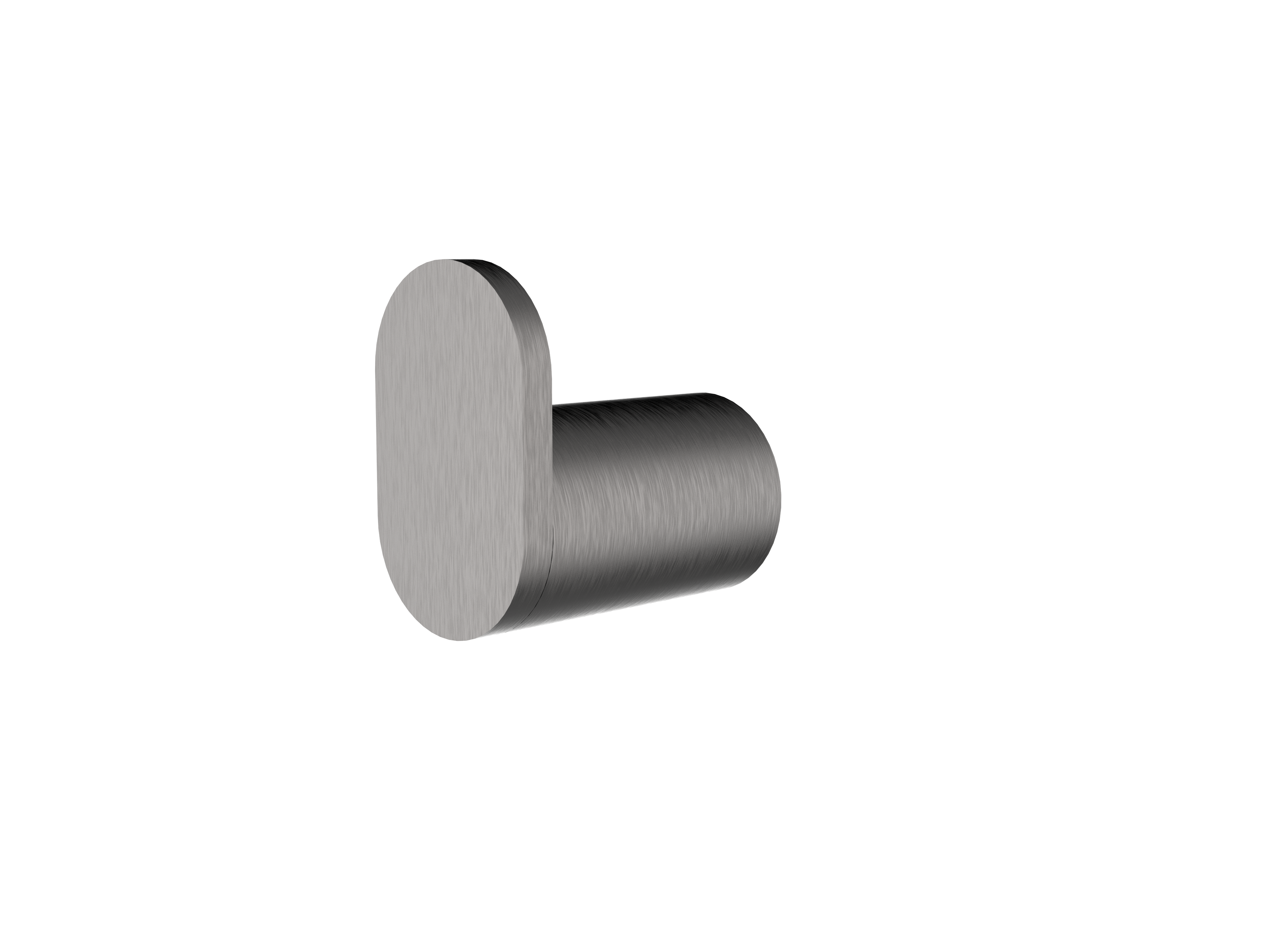 Équil Robe Hook, Brushed Gunmetal