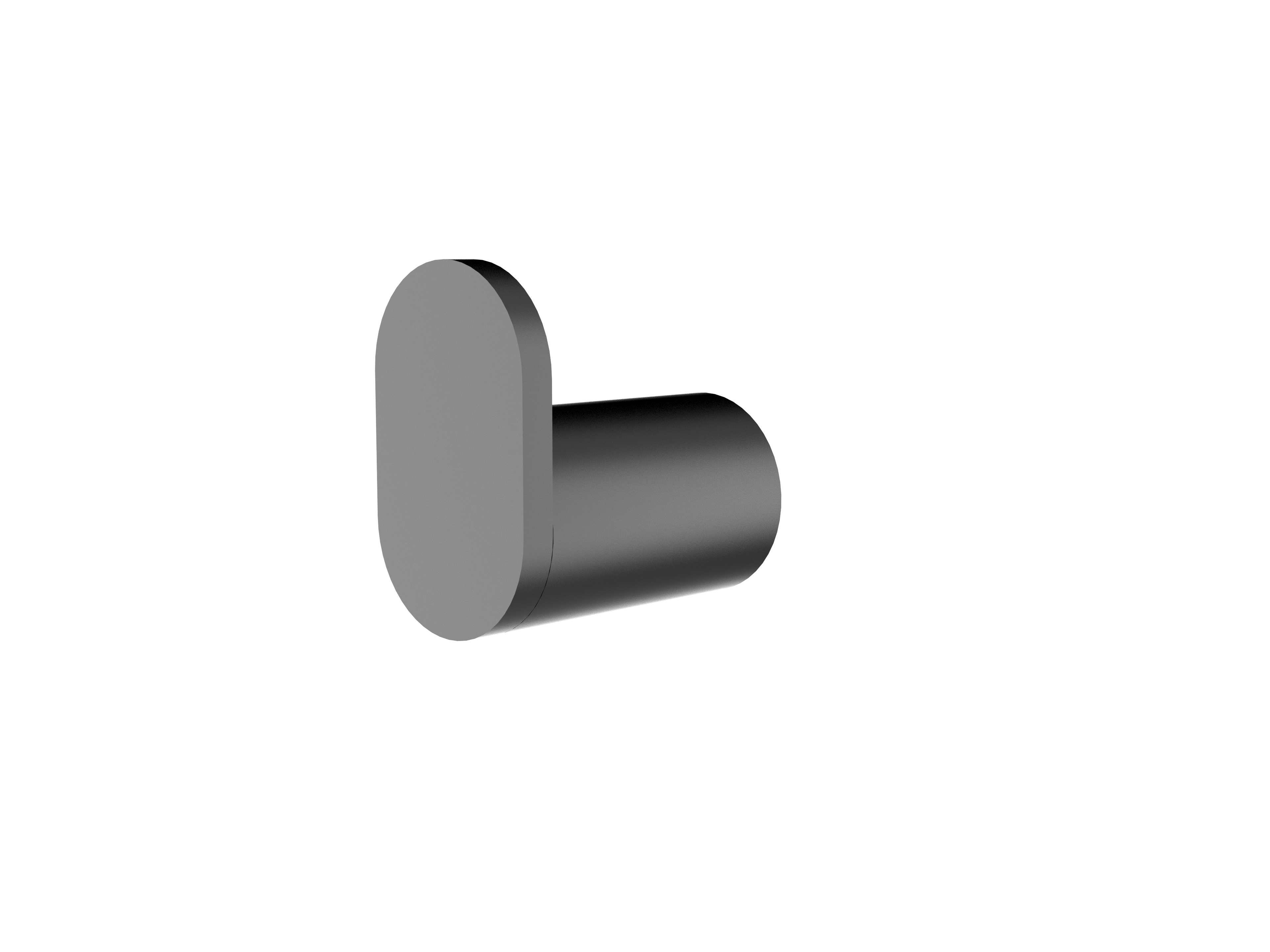 Équil Robe Hook, Matt Black