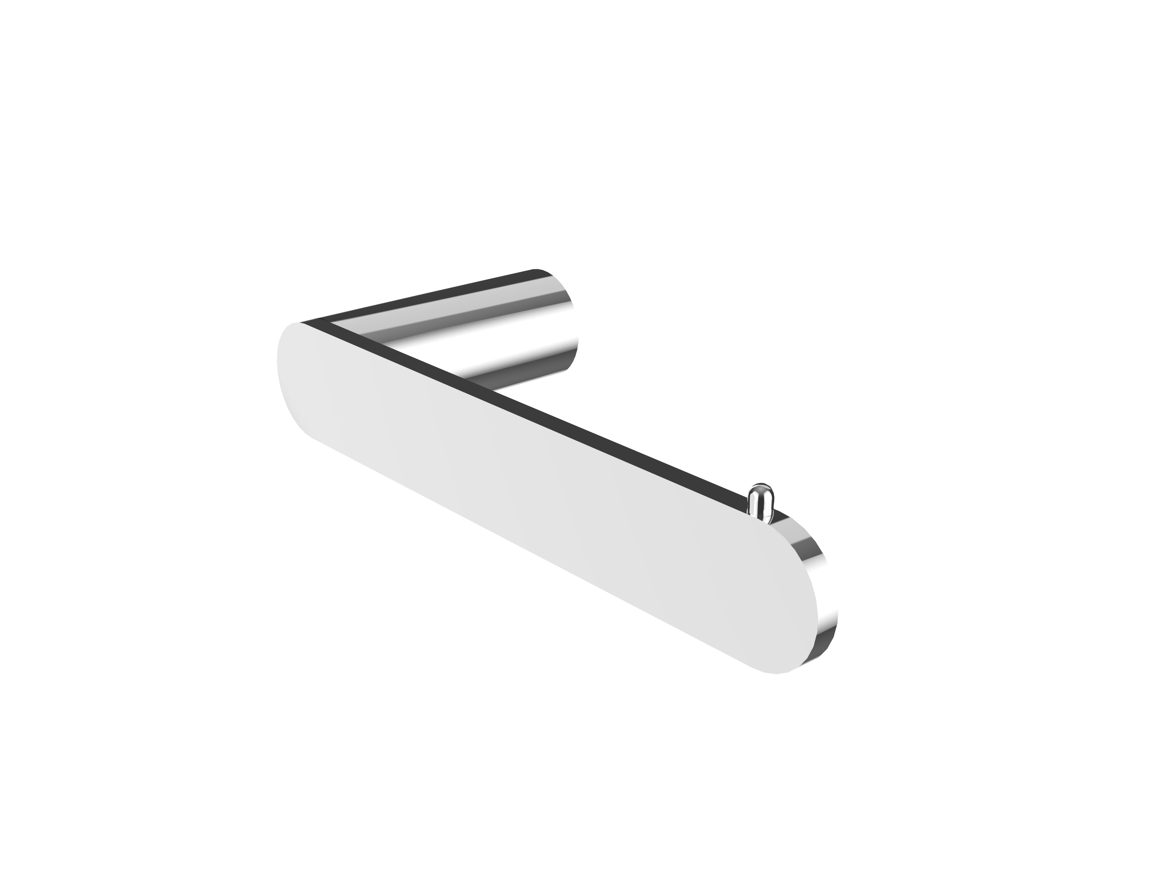 Équil Toilet Paper Holder, Chrome