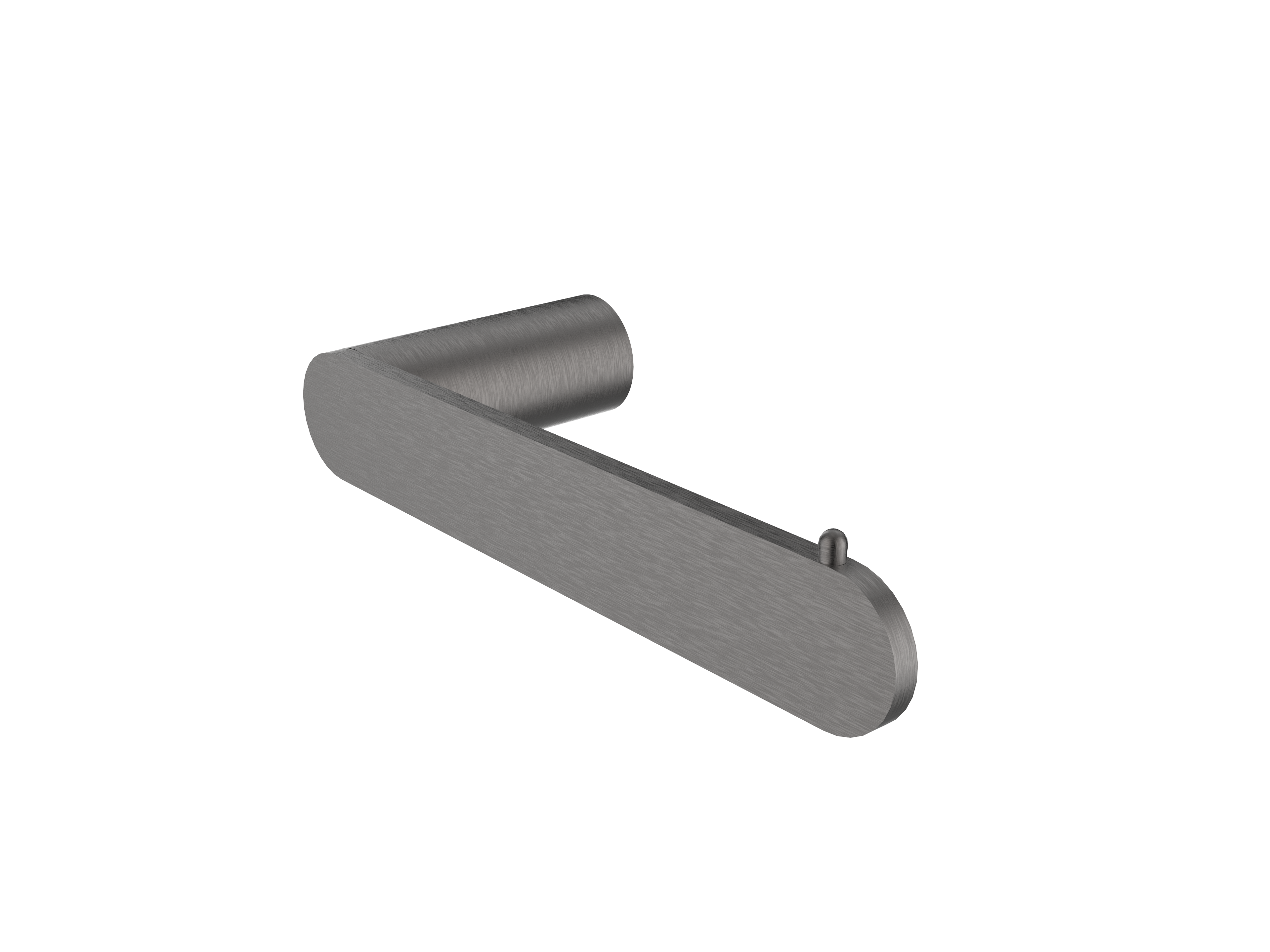 Équil Toilet Paper Holder, Brushed Gunmetal