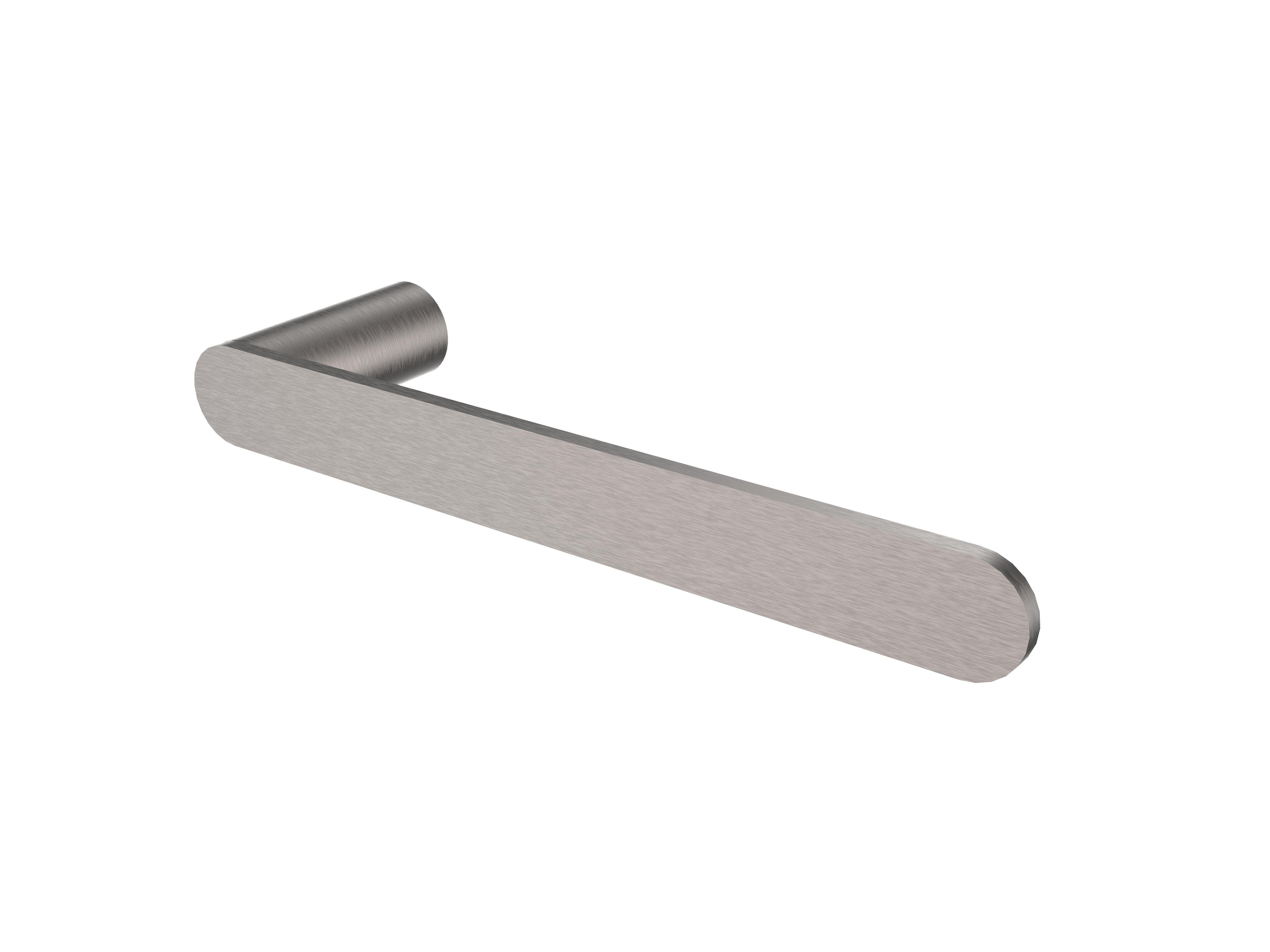 Équil Hand Towel Rail, Brushed Nickel