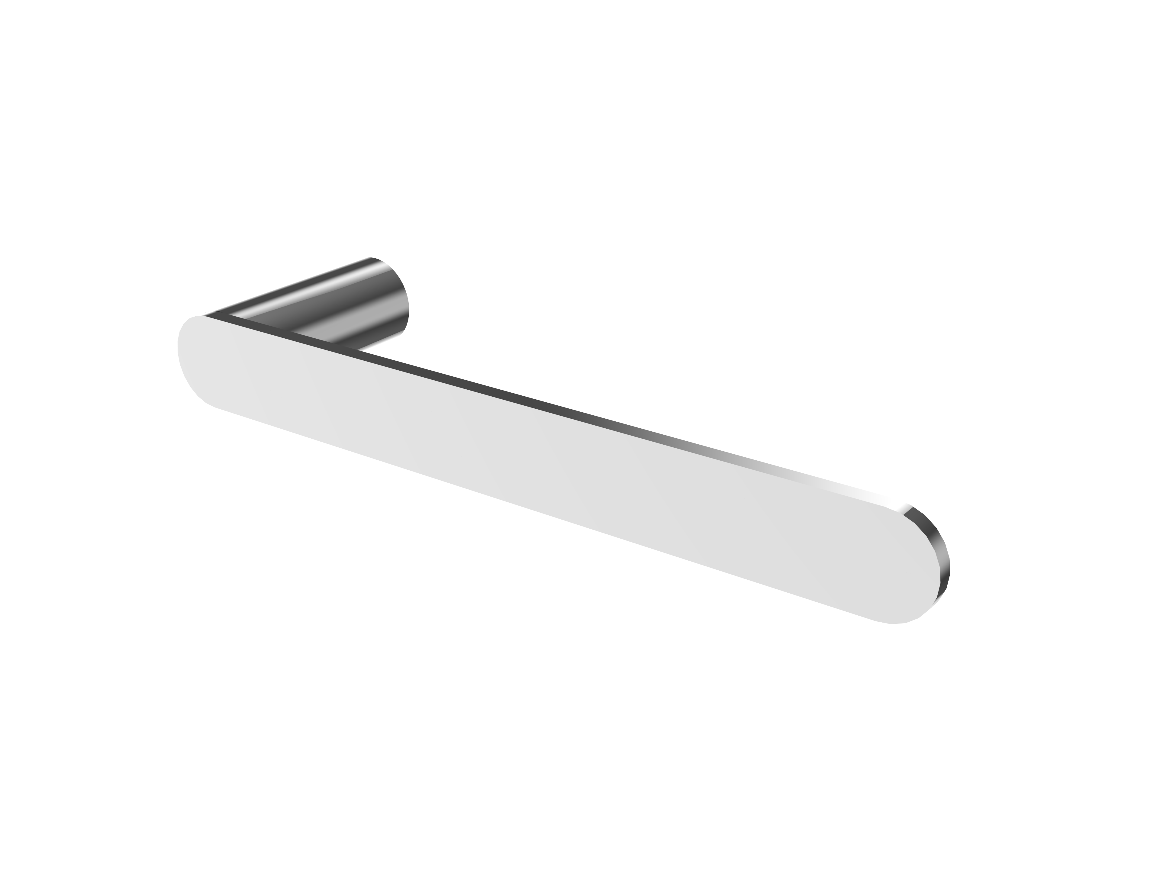 Équil Hand Towel Rail, Chrome