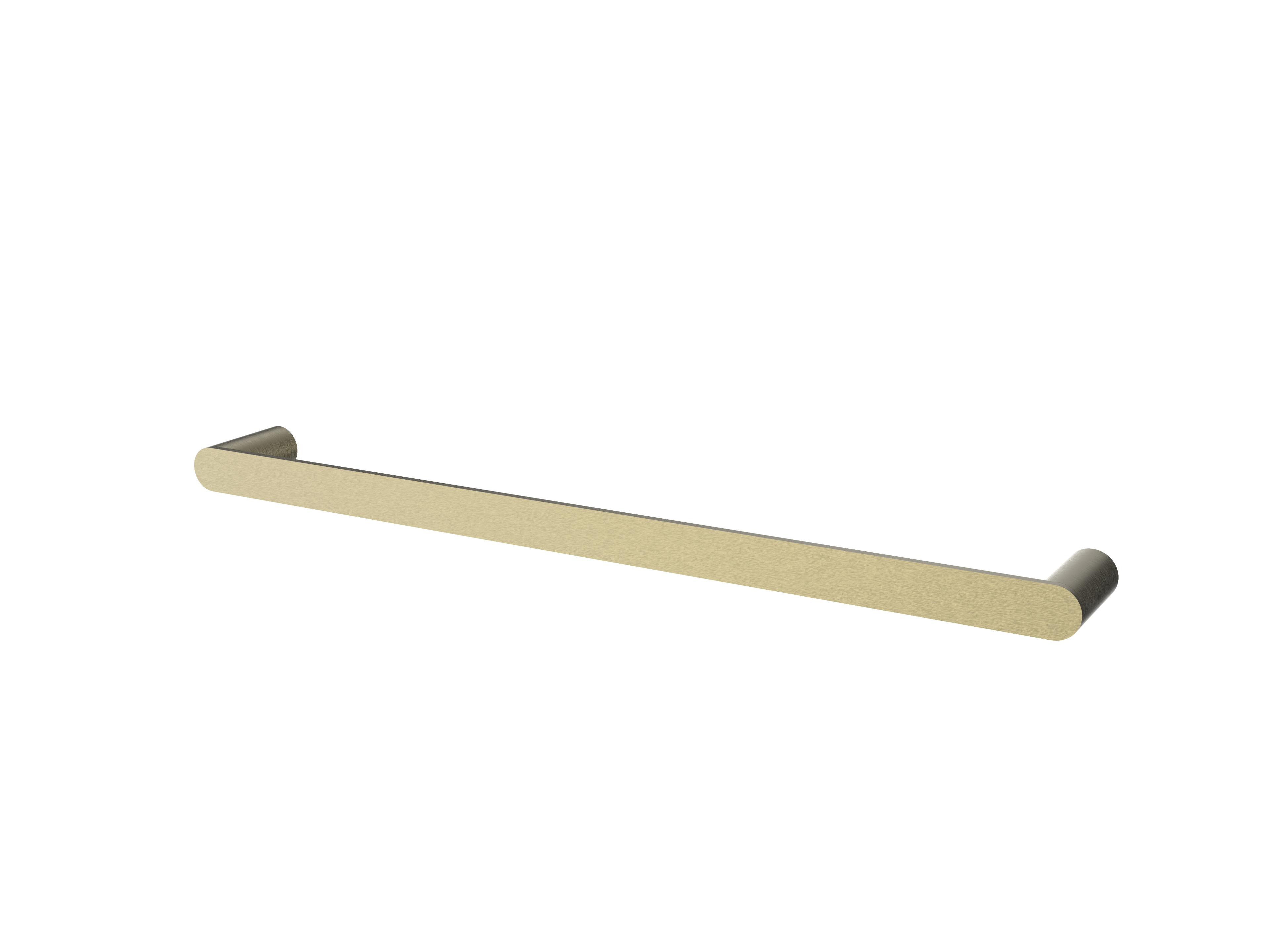 Équil Towel Rail 600mm, Brushed Gold
