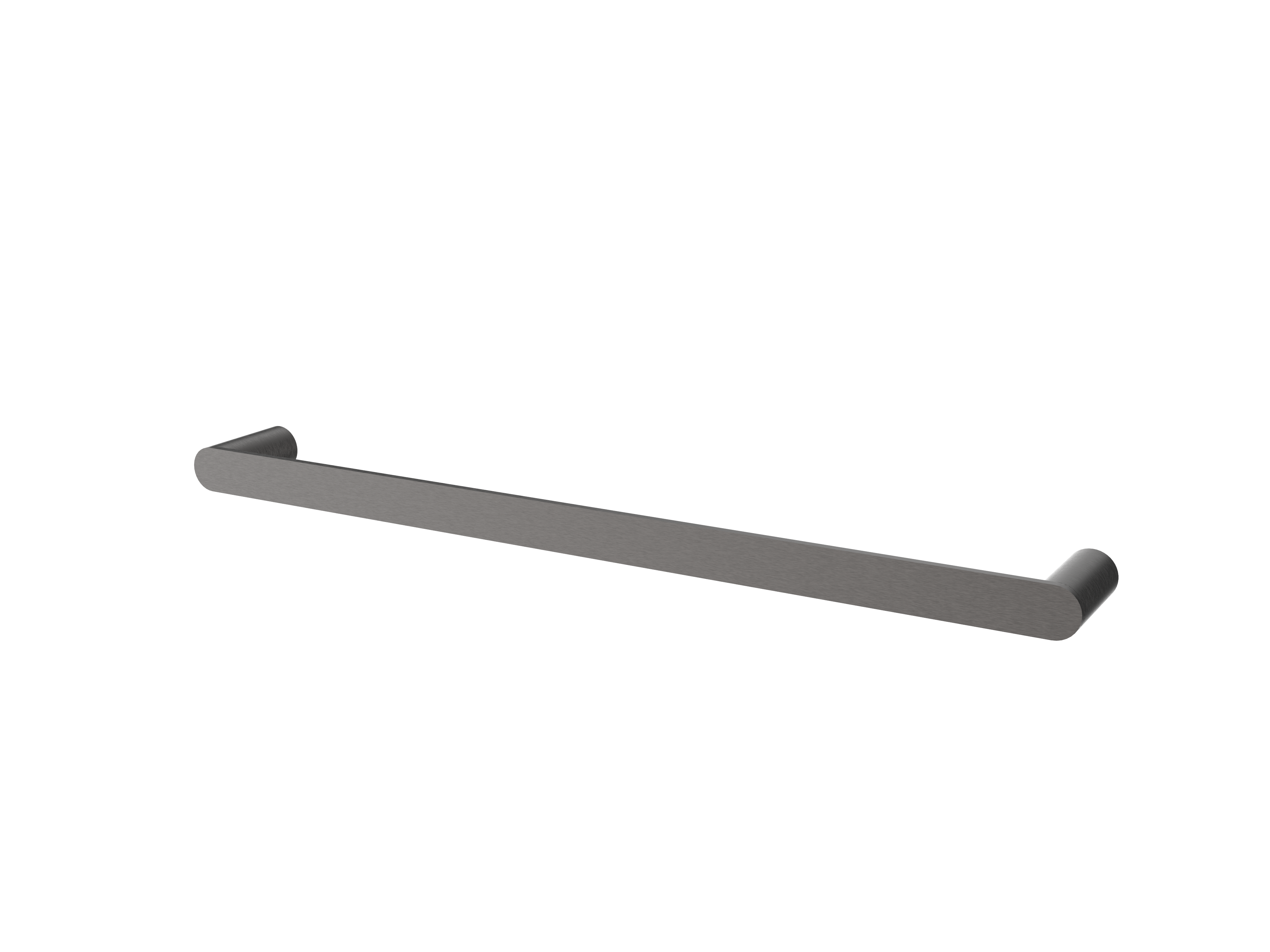 Équil Towel Rail 600mm, Brushed Gunmetal