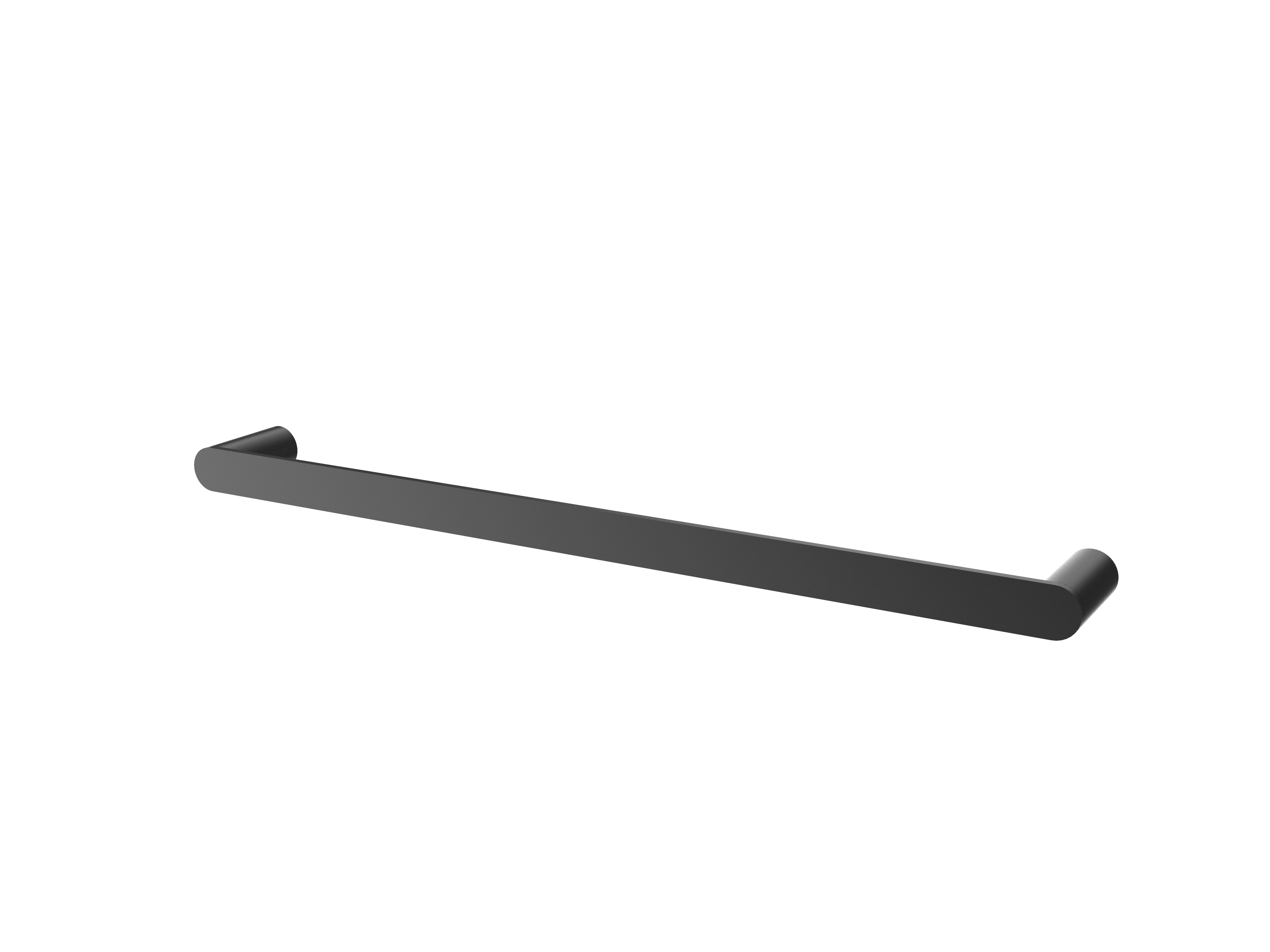 Équil Towel Rail 600mm, Matt Black