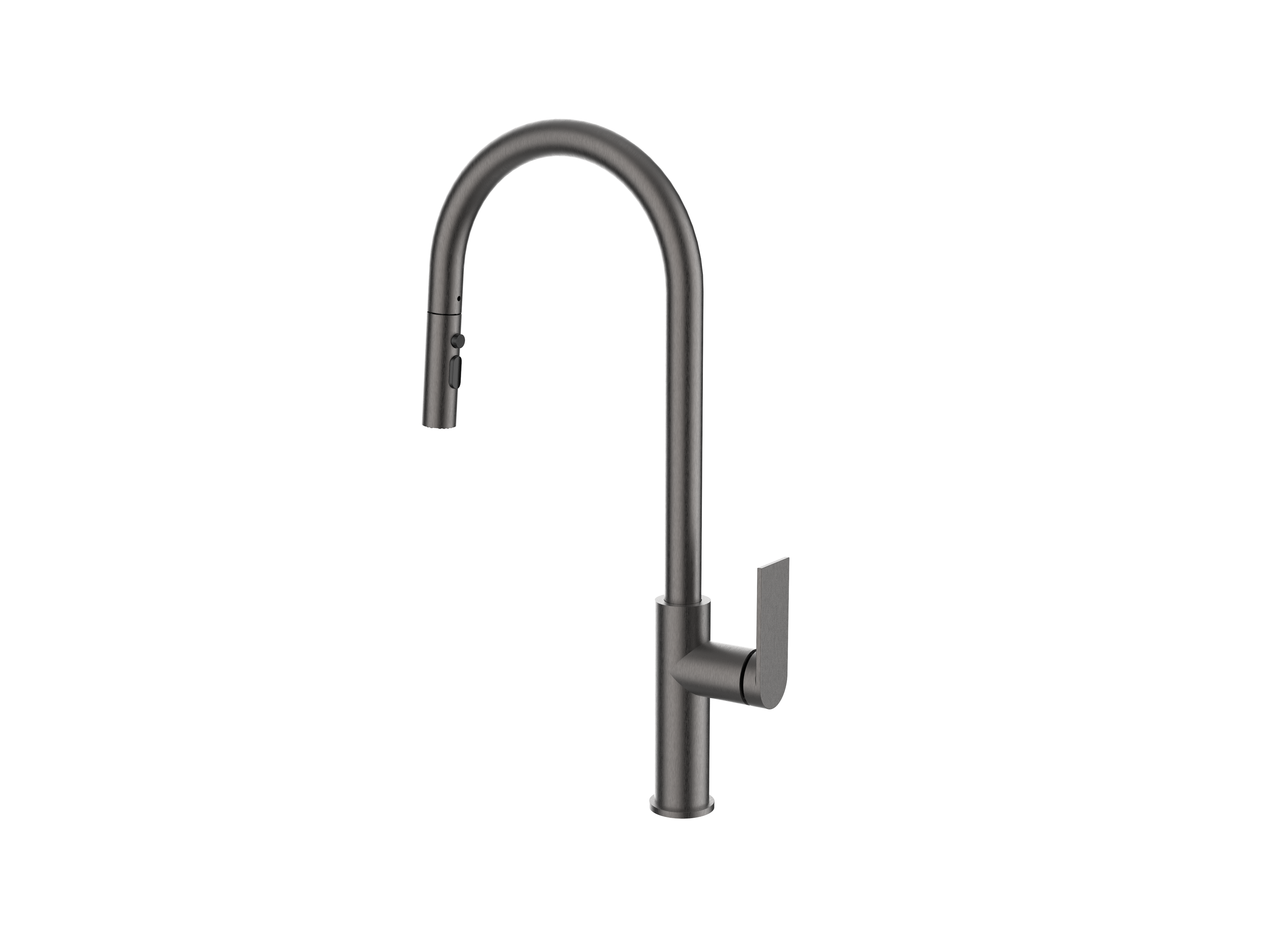 Équil Pull-Out Kitchen Mixer, Brushed Gunmetal
