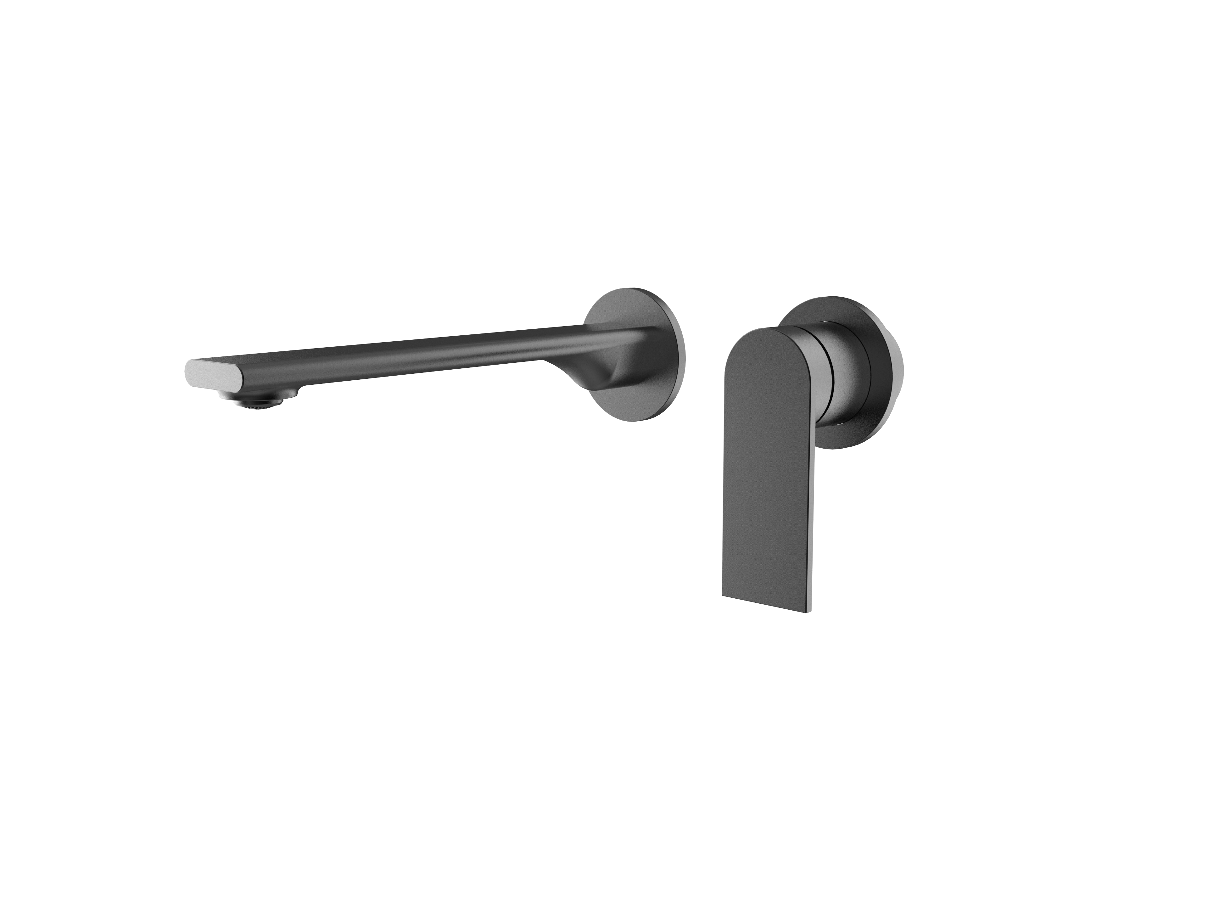 Équil Basin & Bath Mixer, Matt Black