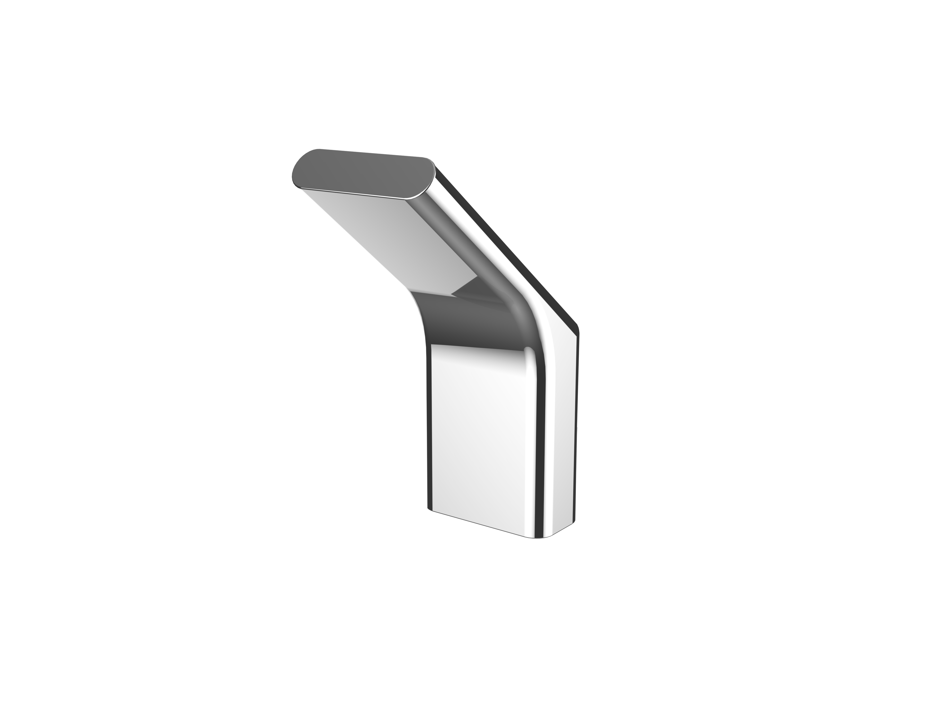 Équil Brass Robe Hook, Chrome
