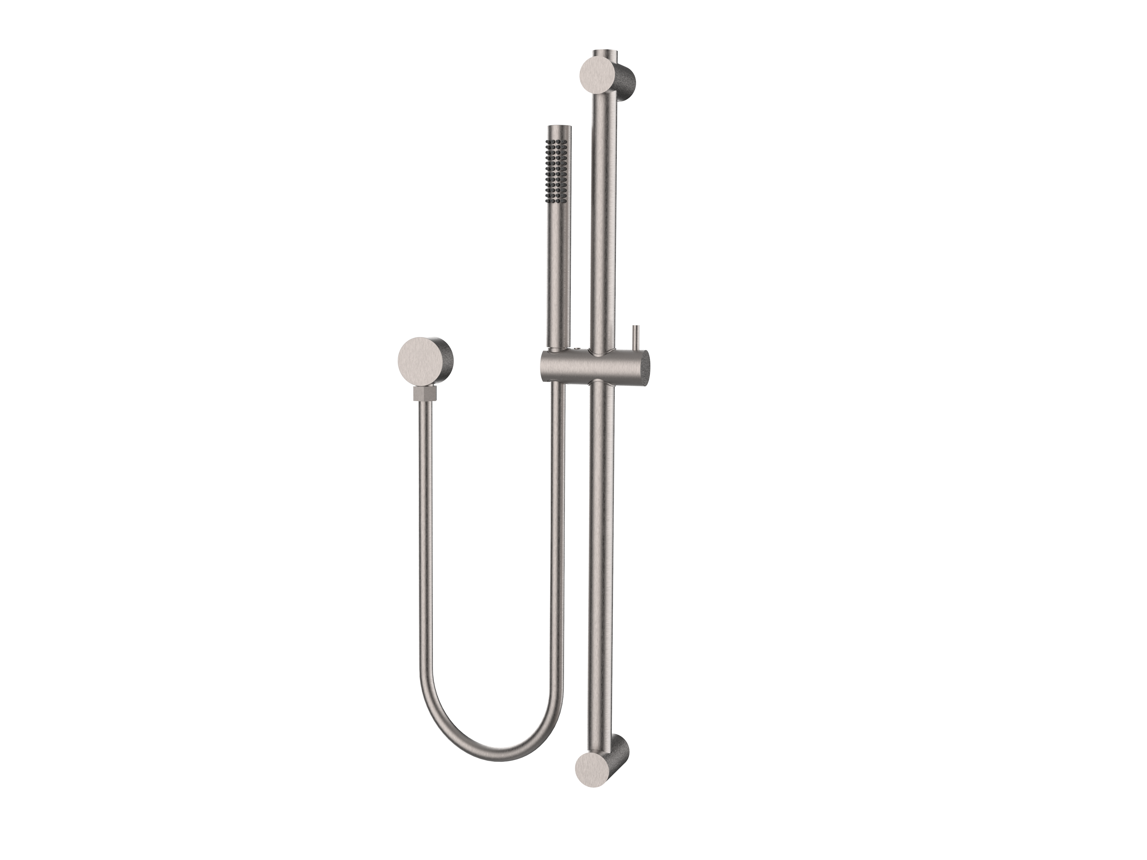Axis Shower Rail, Brushed Nickel