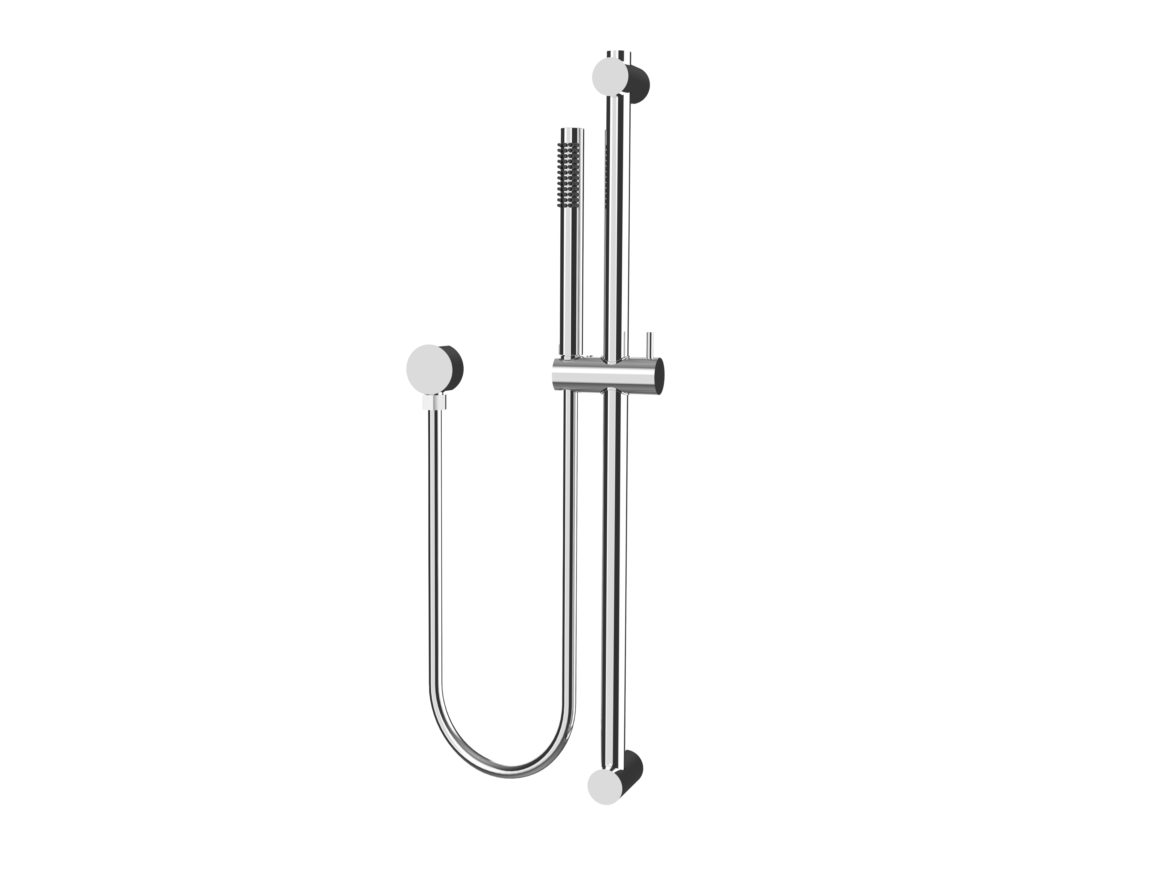 Axis Shower Rail, Chrome
