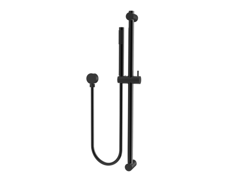 Axis Shower Rail, Matt Black