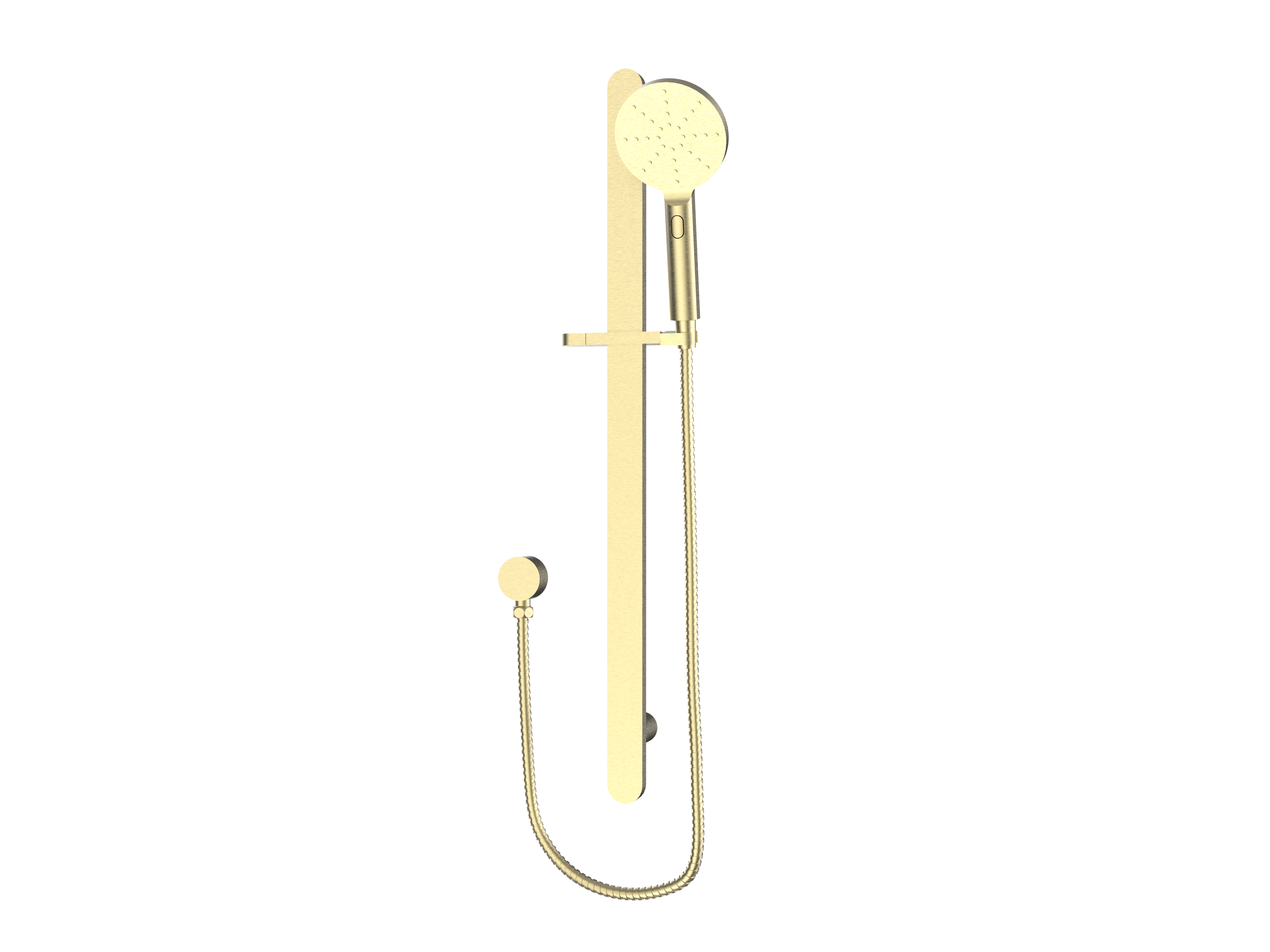 Équil Shower Rail, Brushed Gold