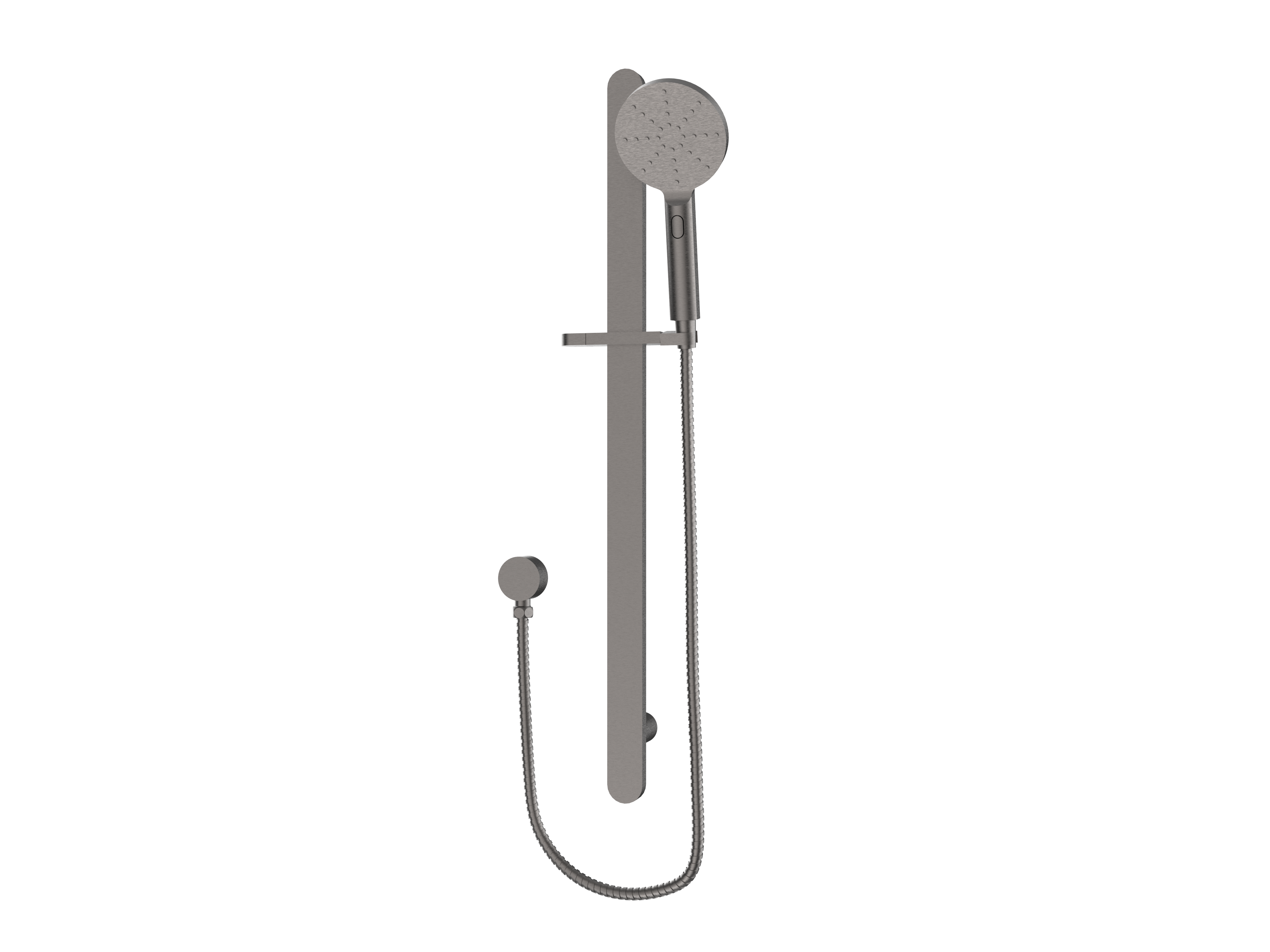 Équil Shower Rail, Brushed Gunmetal