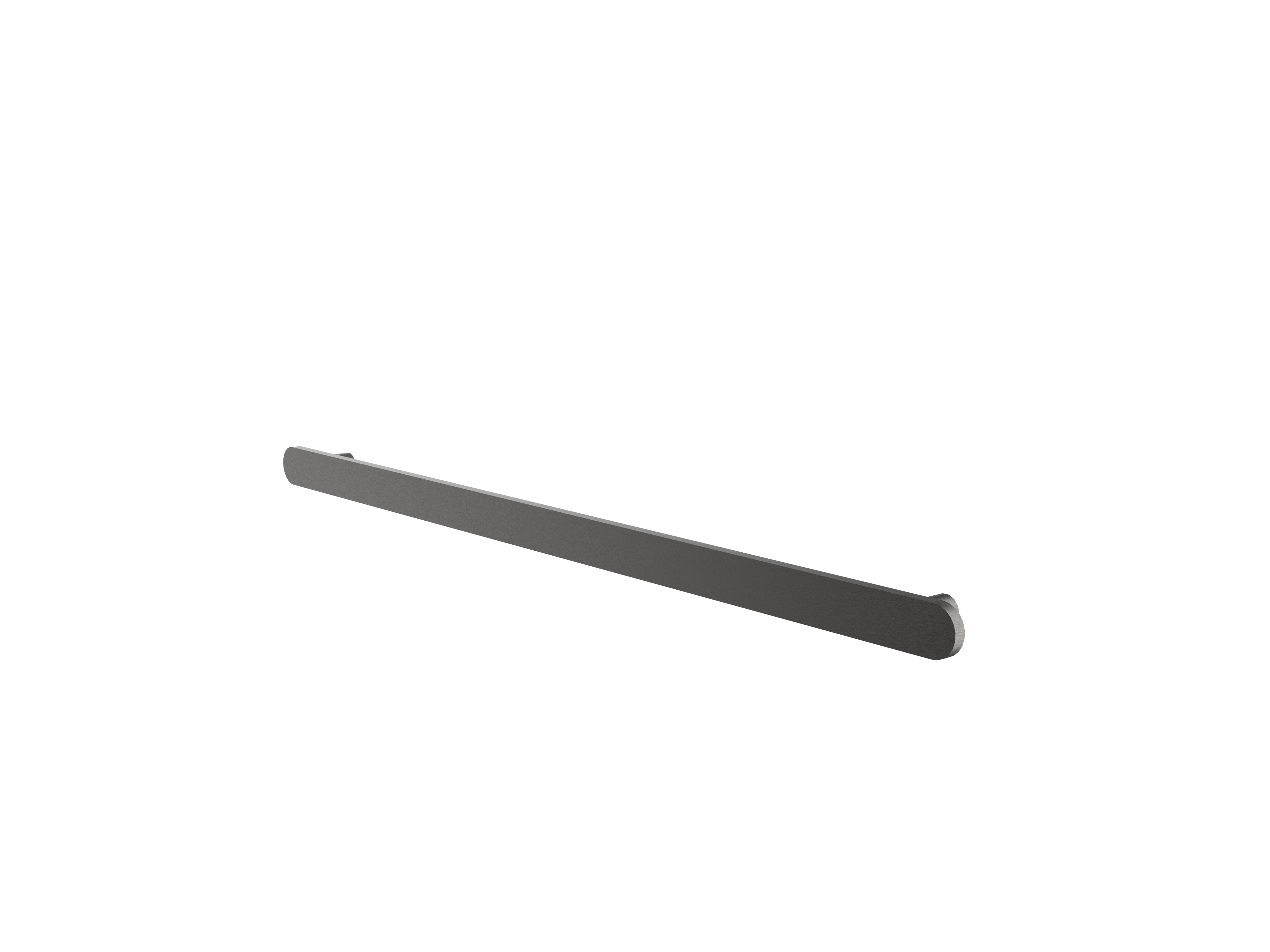 Équil 230V Heated Towel Rail 900mm, Brushed Gunmetal