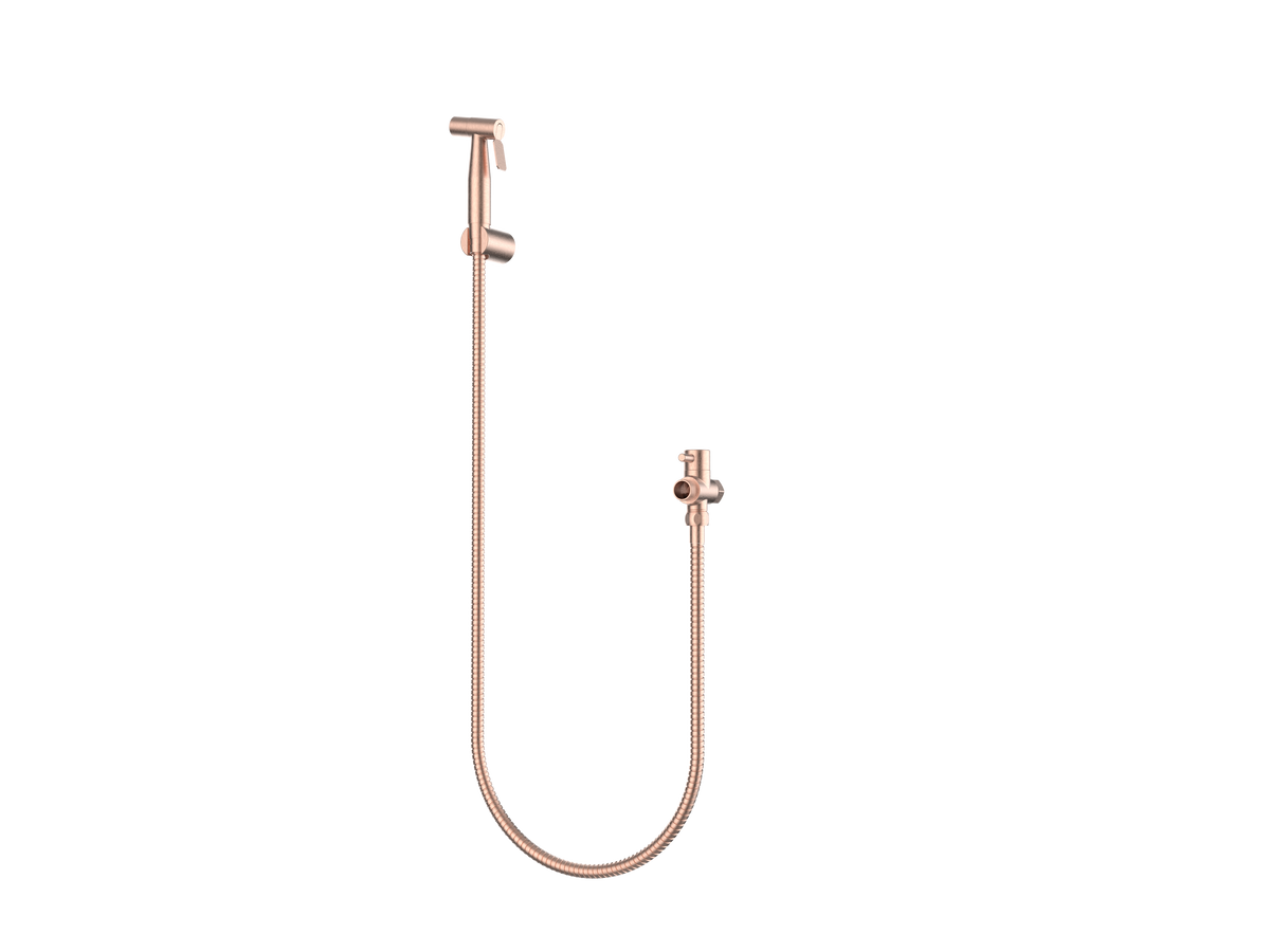 Laxe Bidet Set, Brushed Coffee Gold