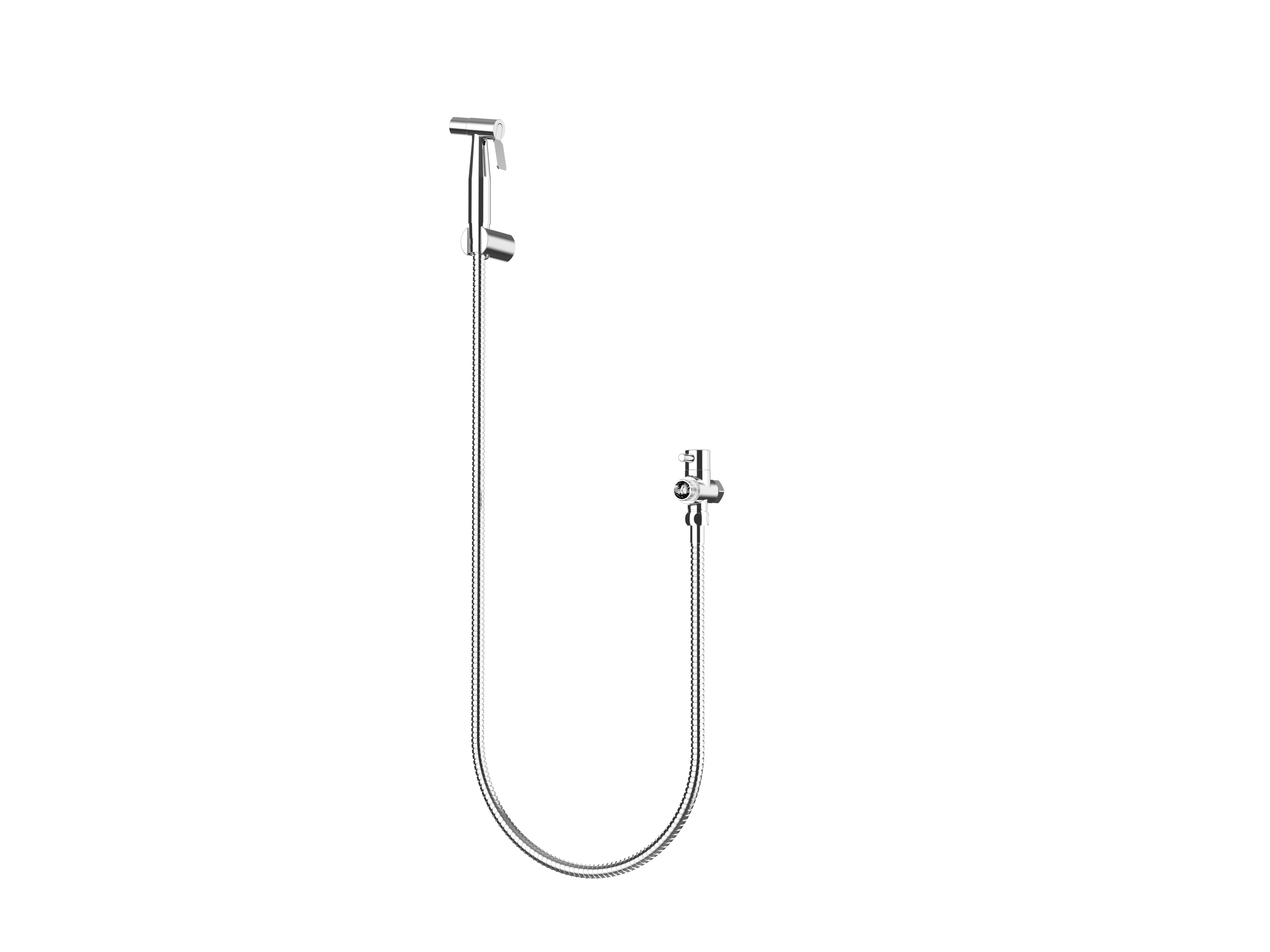 Laxe Bidet Set, Chrome