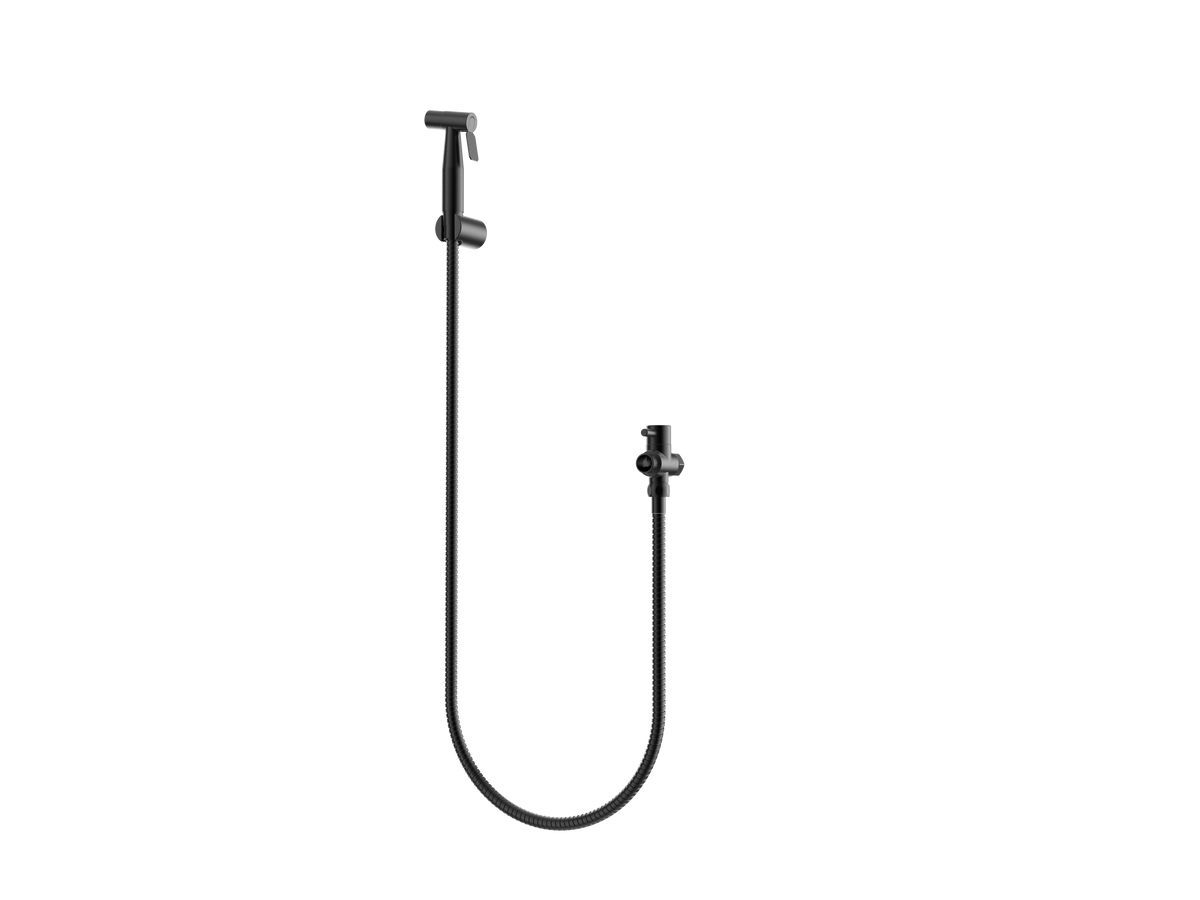 Laxe Bidet Set, Matt Black