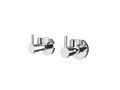 Laxe Angle Stops, Pair, Chrome