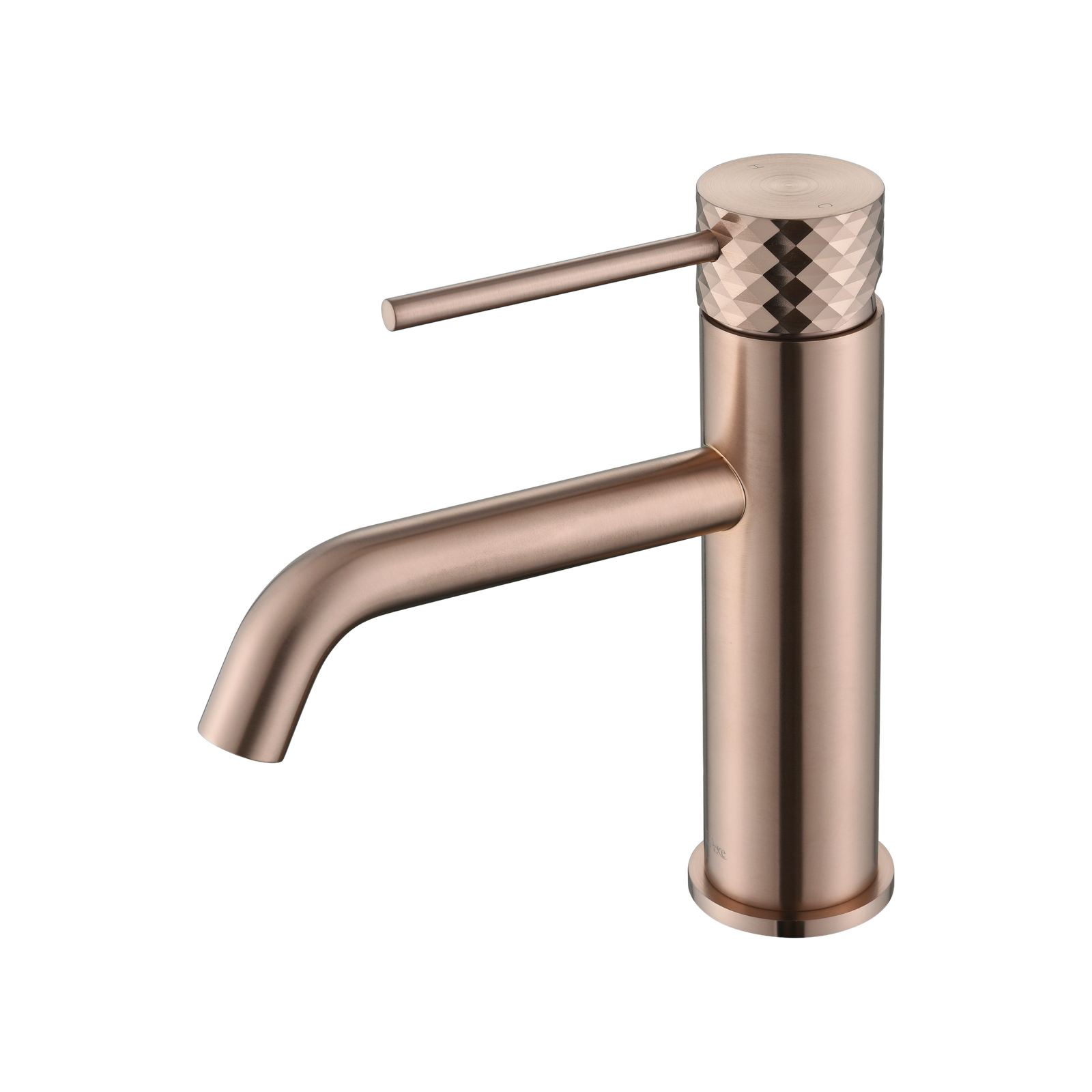 Noxara Basin Mixer, Brushed Coffee Gold