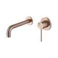 Noxara Basin & Bath Mixer, Brushed Coffee Gold