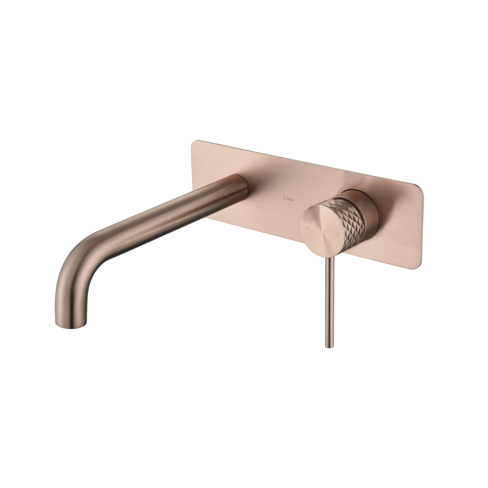 Noxara Connected Basin & Bath Mixer, Brushed Coffee Gold
