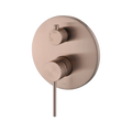 Noxara Shower Mixer with Diverter Trim Kit, Brushed Coffee Gold