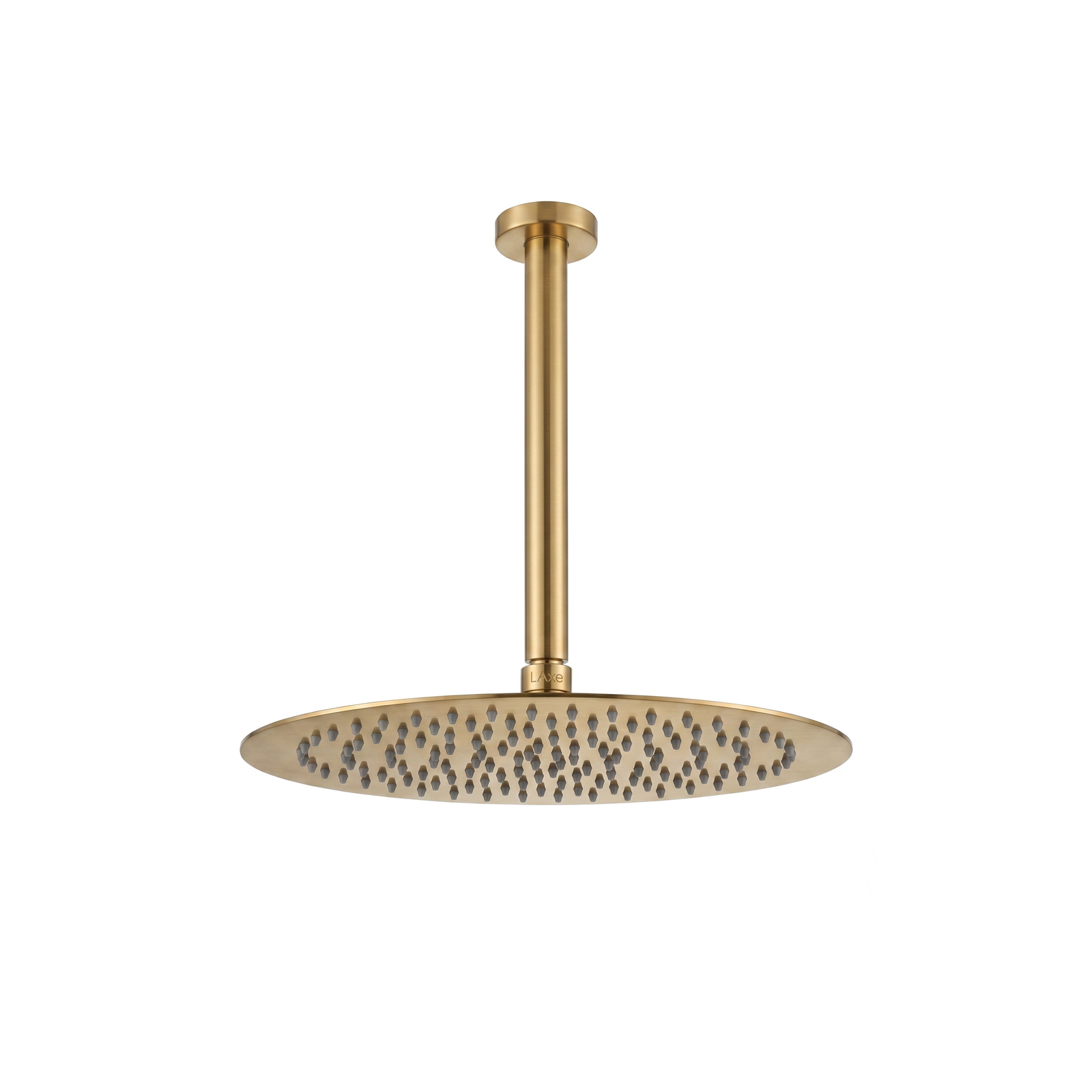 Axis Ceiling Shower Head Set, Brushed Gold