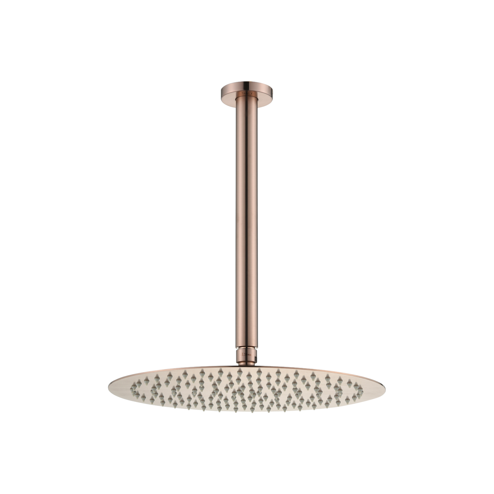 Axis Ceiling Shower Head Set, Brushed Coffee Gold