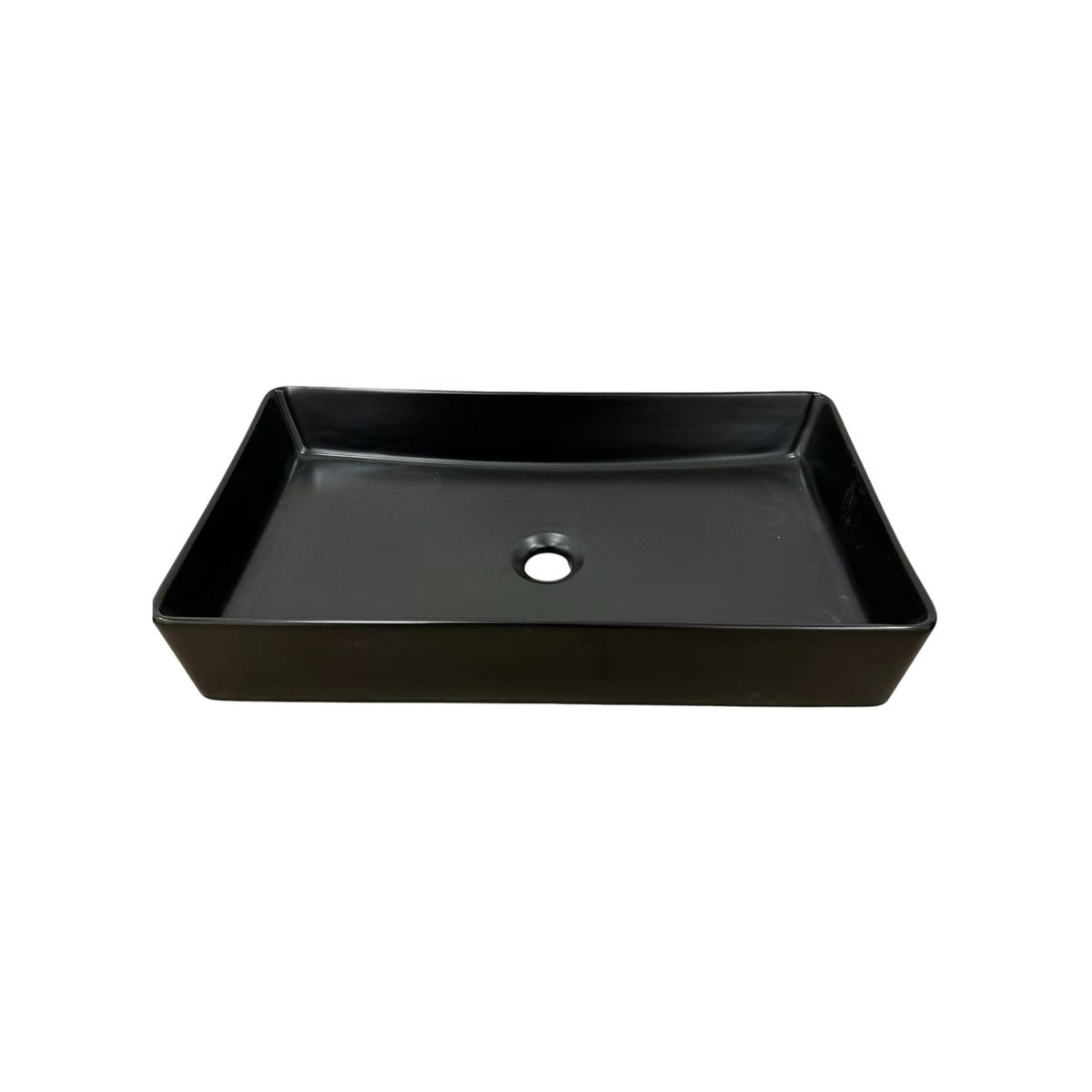 Laxe Above-Counter Basin LAB77, Matt Black