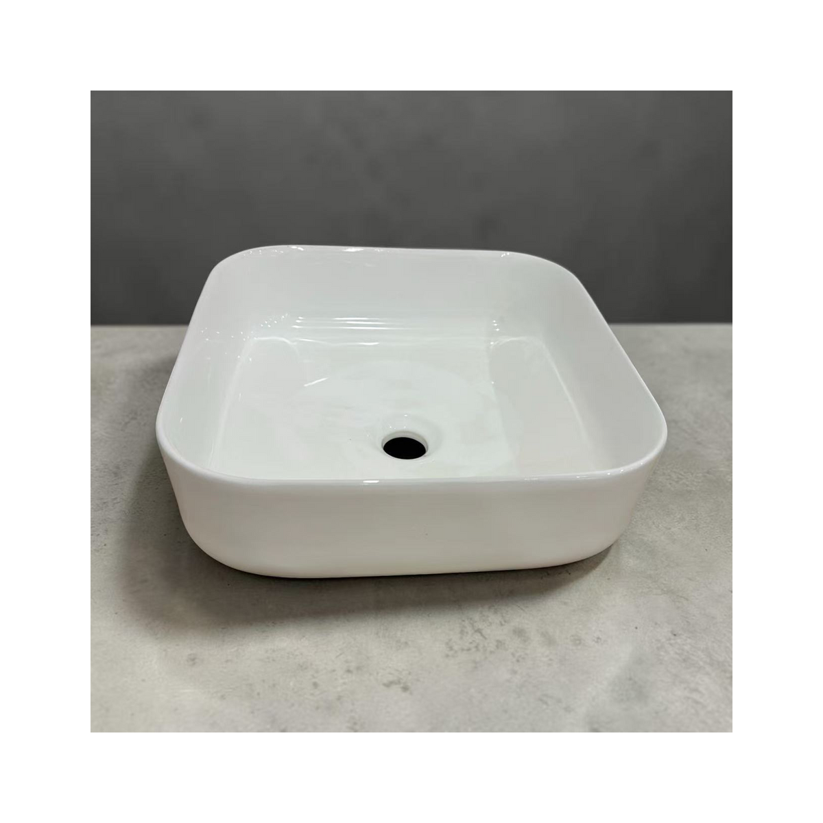 Laxe Above-Counter Basin LAB92, White