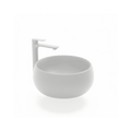 Laxe Above-Counter Basin LAB35 White isolated product view