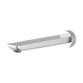 Rushy Wall-Mounted Bath Spout, Chrome