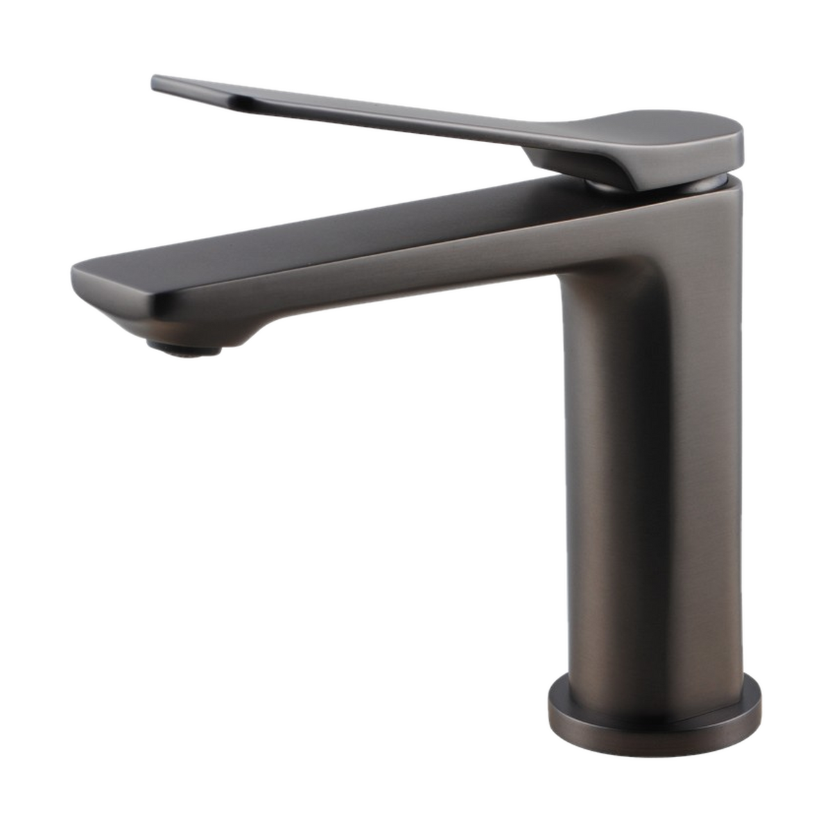 Rushy Basin Mixer, Brushed Gunmetal