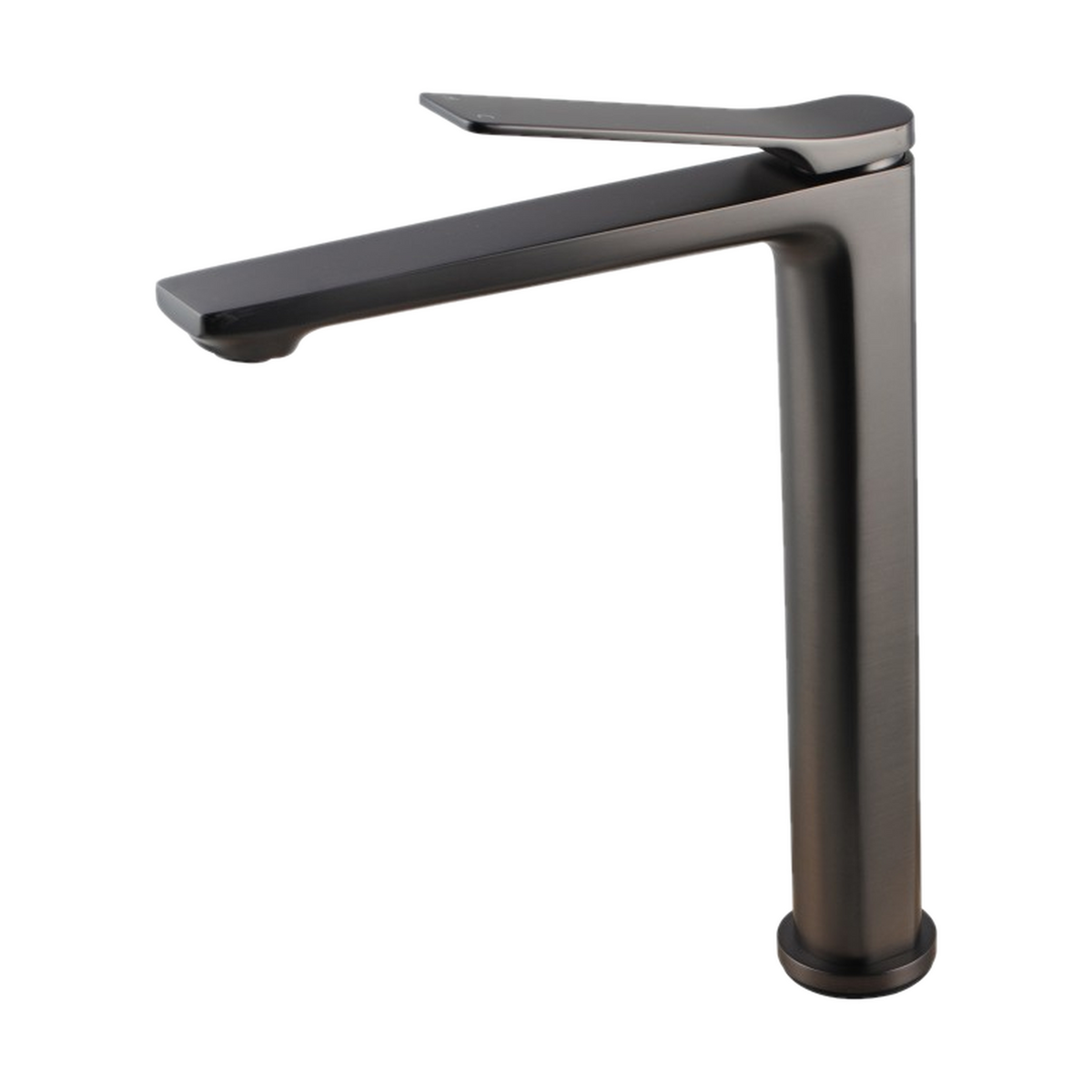 Rushy Tall Basin Mixer, Brushed Gunmetal