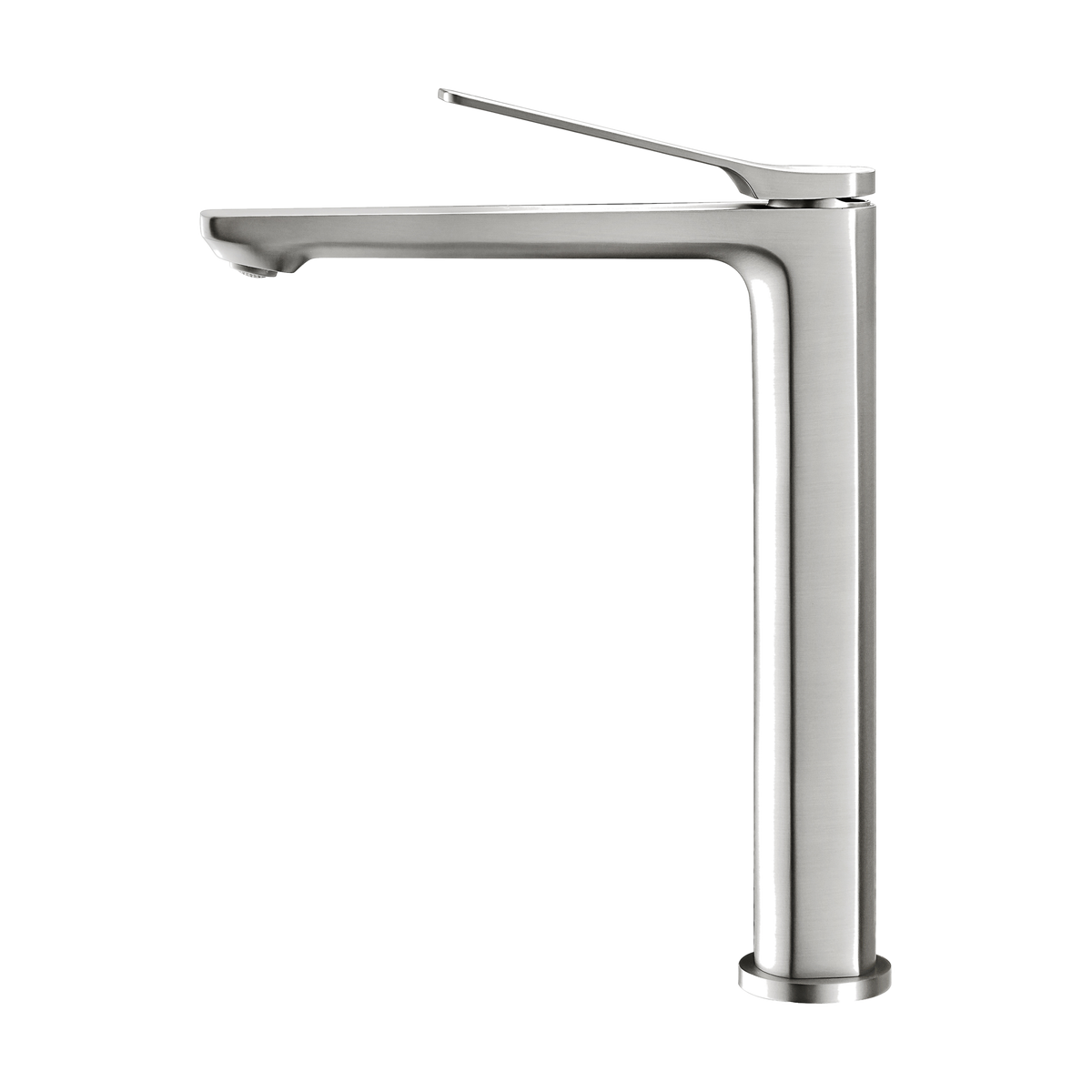 Rushy Tall Basin Mixer, Brushed Nickel