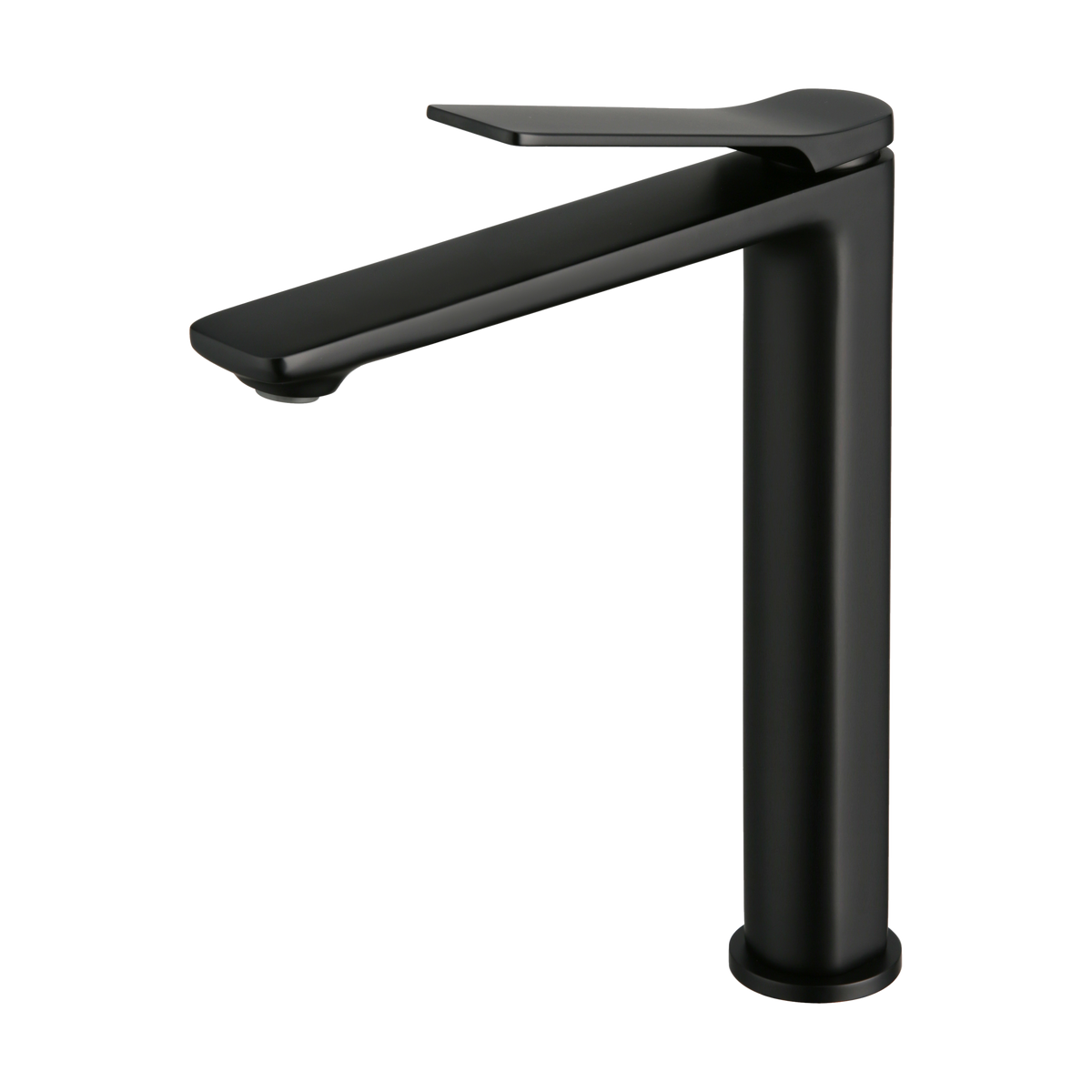 Rushy Tall Basin Mixer, Matt Black