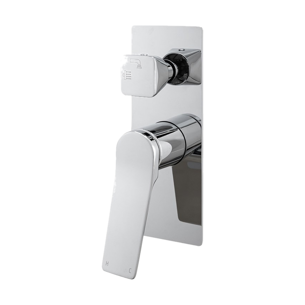 Rushy Diverter Mixer 0155.ST, Chrome