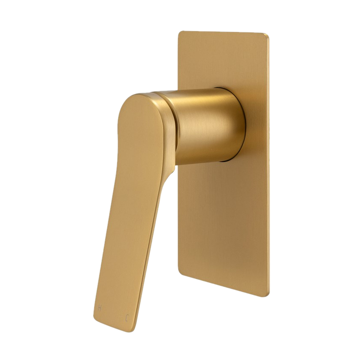 Rushy Wall Mixer with CLPM Rough-In, Brushed Brass