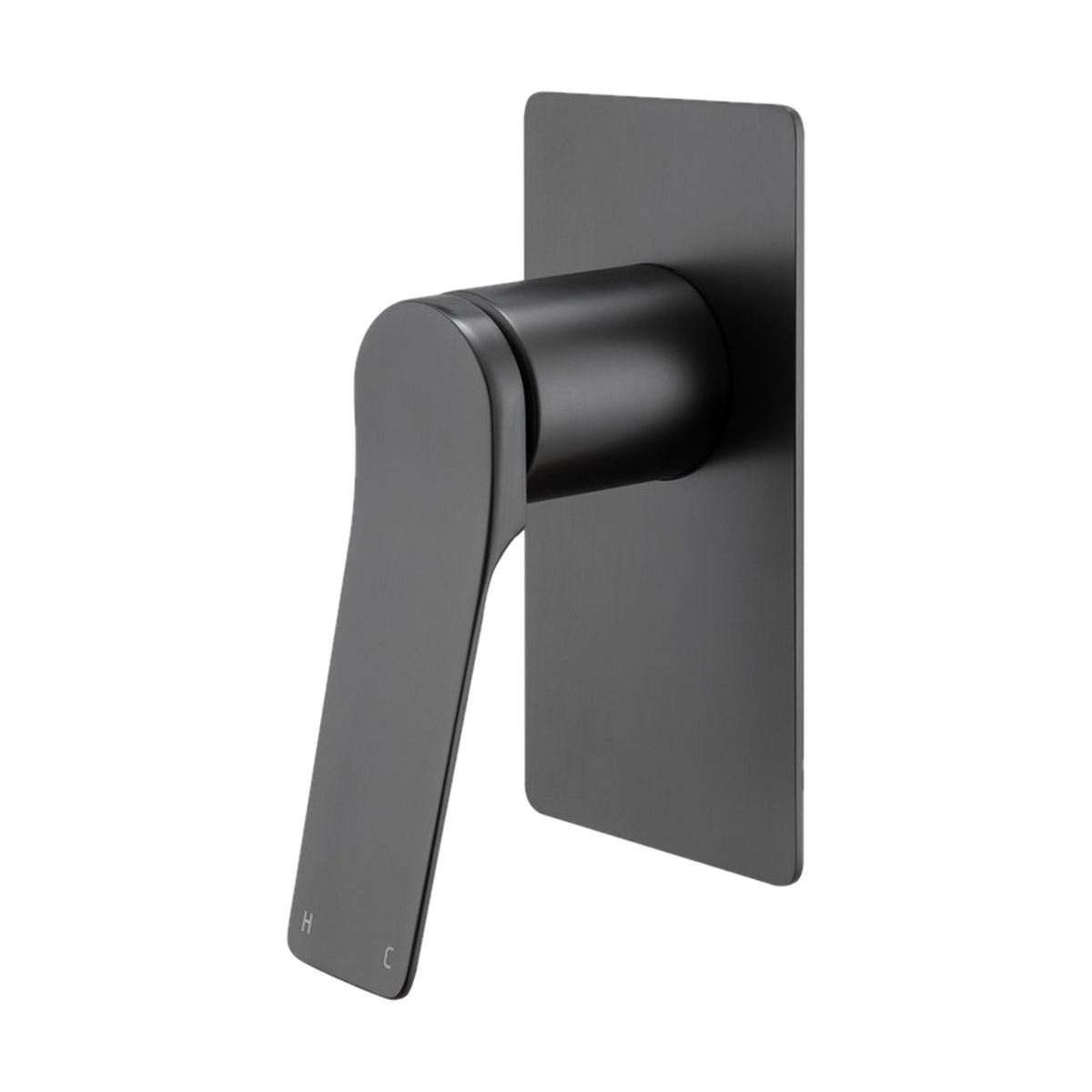Rushy Wall Mixer with CLPM Rough-In, Brushed Gunmetal