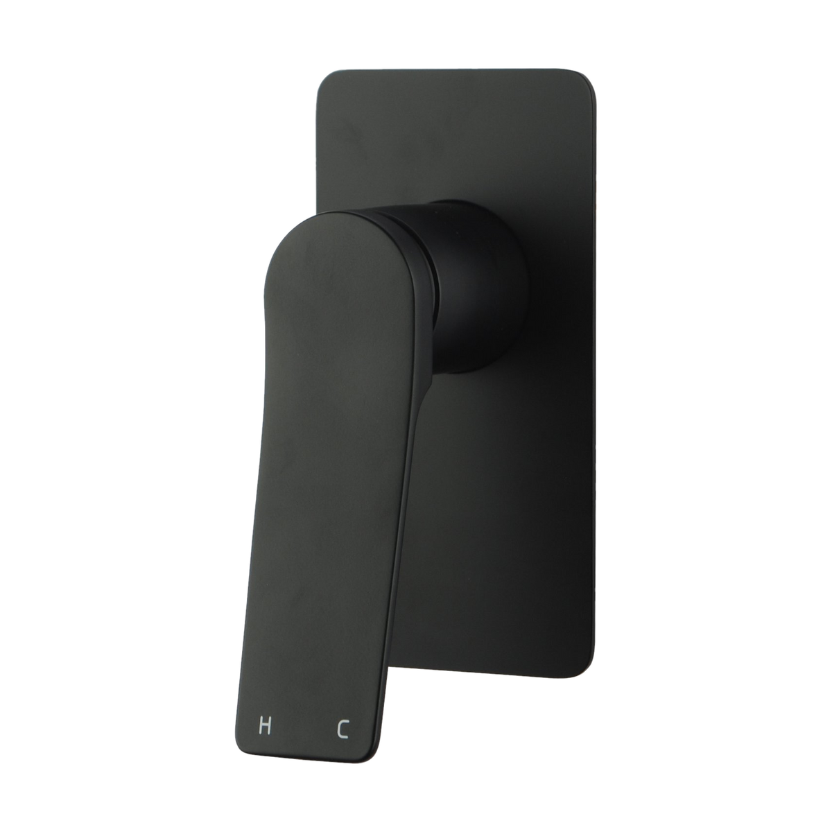 Rushy Wall Mixer with CLPM Rough-In, Matt Black