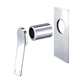 Rushy Wall Mixer Trim Kit, Chrome
