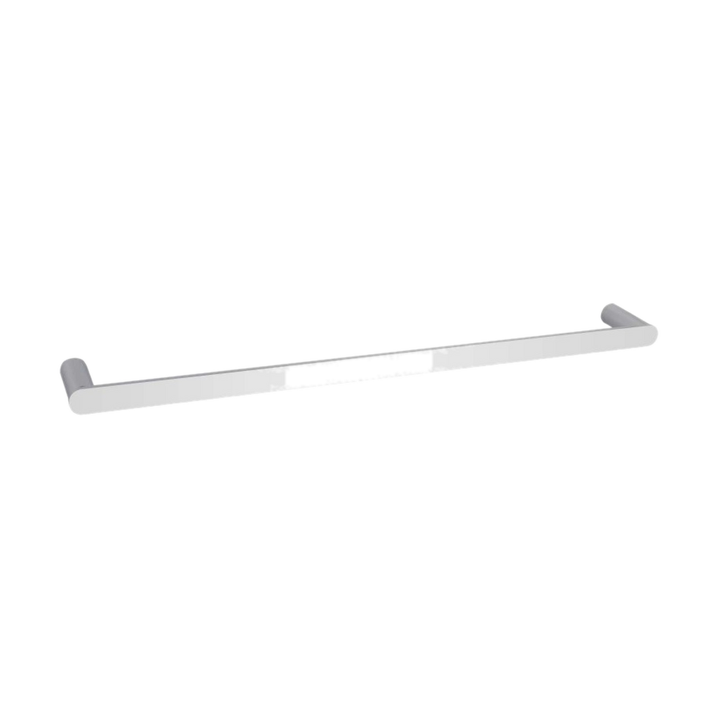 Rushy Single Towel Rail 800mm, Chrome