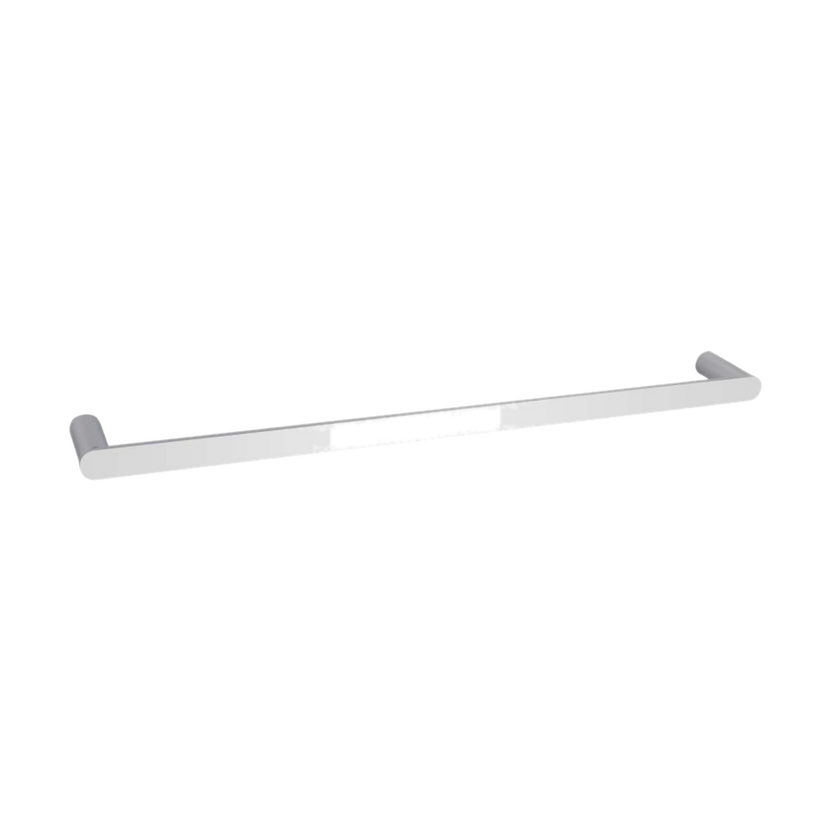 Rushy Single Towel Rail 800mm, Chrome